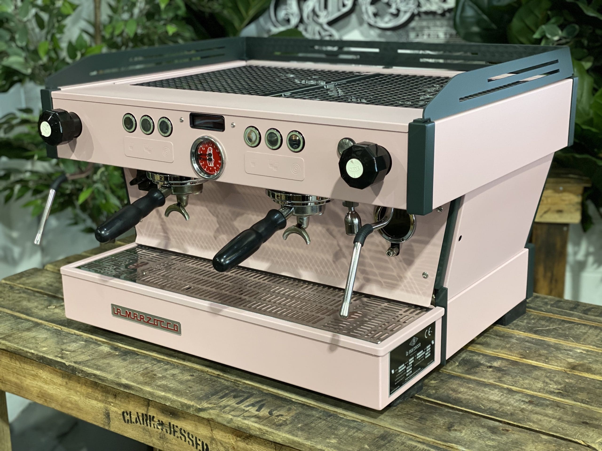 La Marzocco Linea PB 2 Group Pink & Charcoal