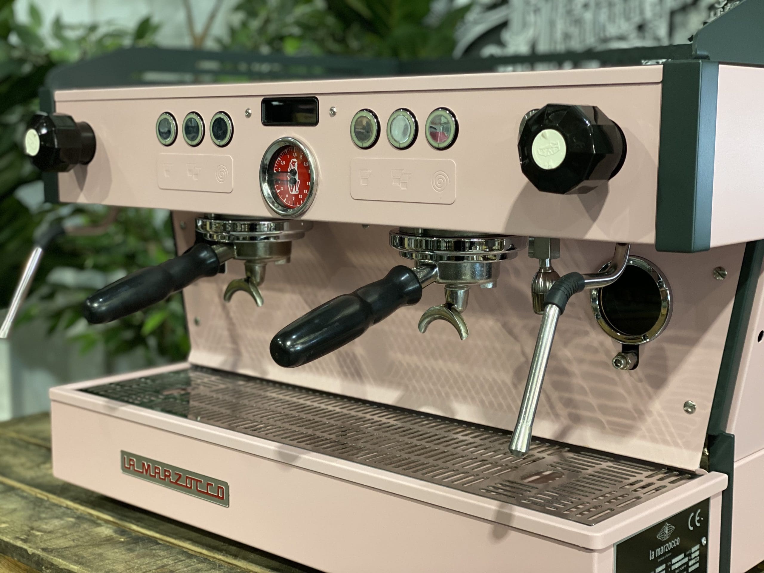 La Marzocco Linea PB 2 Group Pink & Charcoal