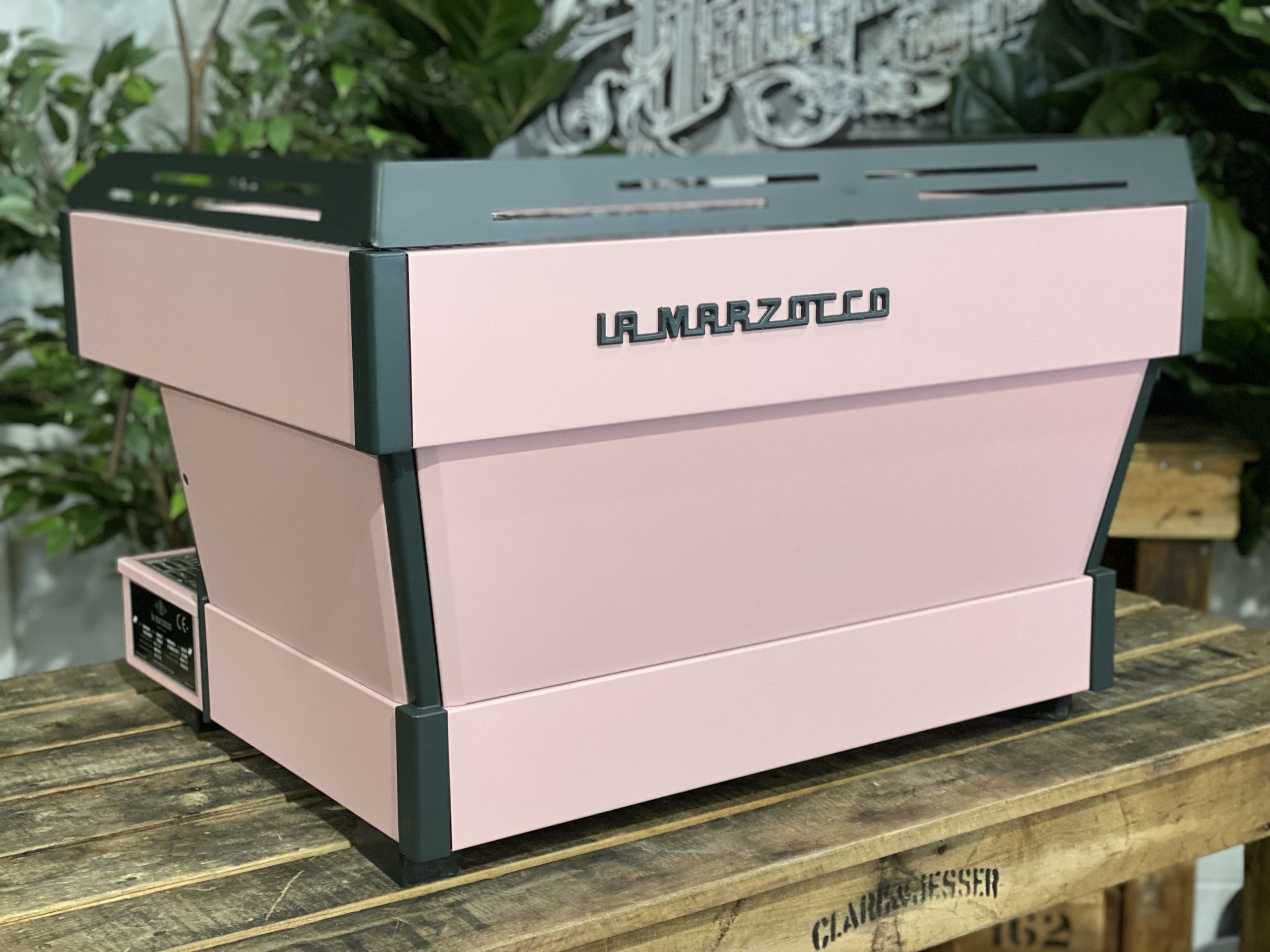 La Marzocco Linea PB 2 Group Pink & Charcoal