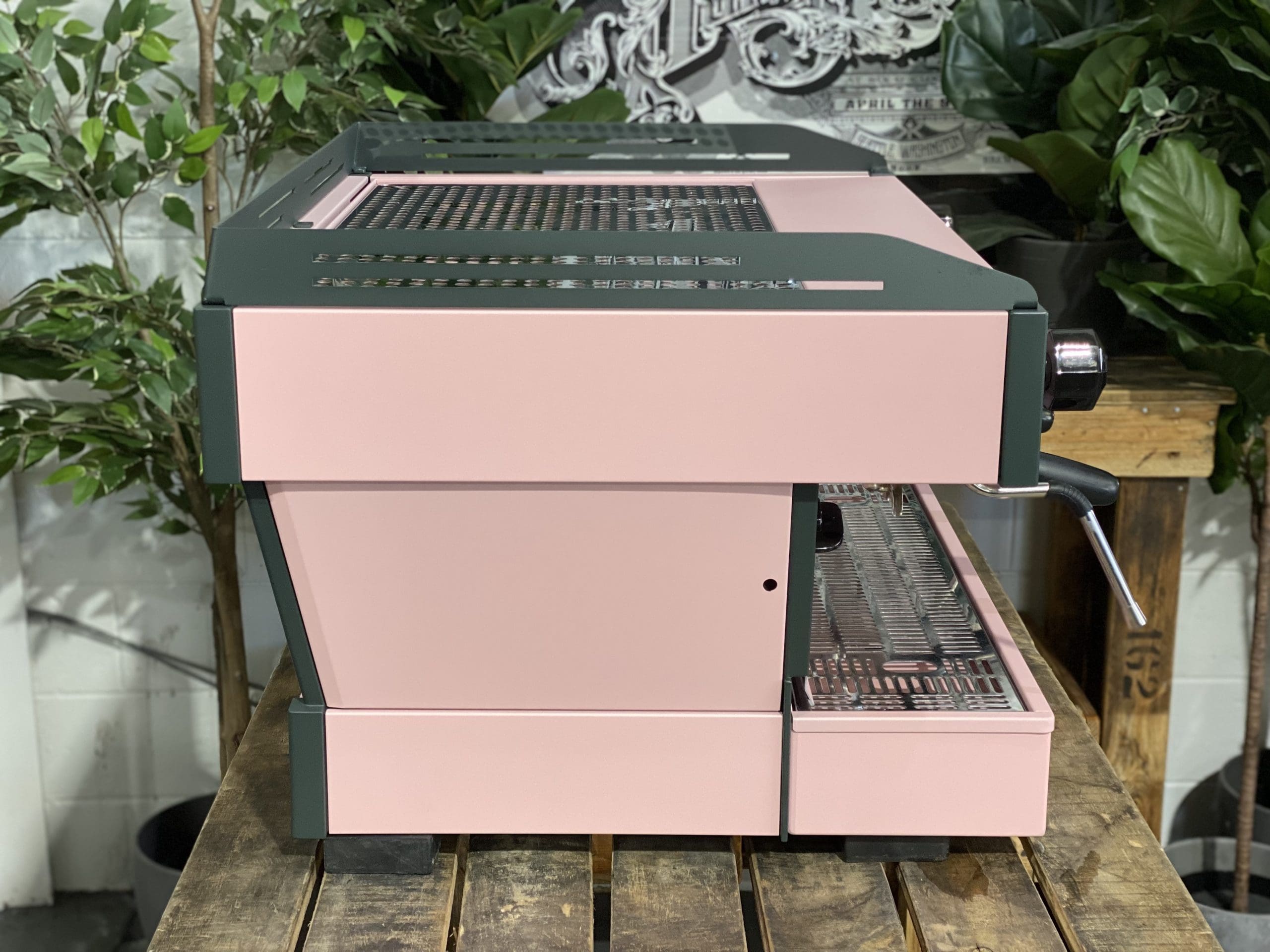 La Marzocco Linea PB 2 Group Pink & Charcoal