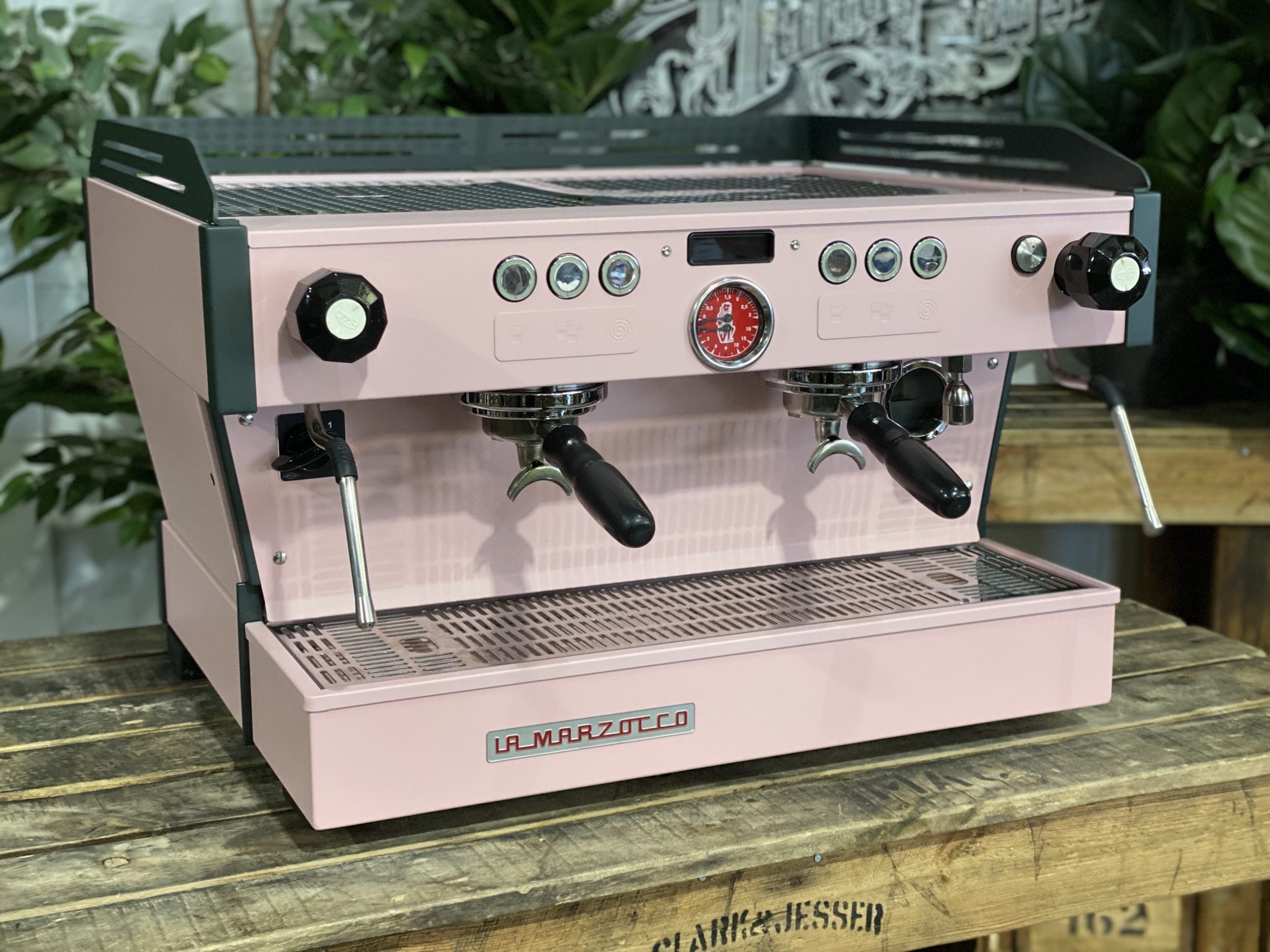 La Marzocco Linea PB 2 Group Pink & Charcoal