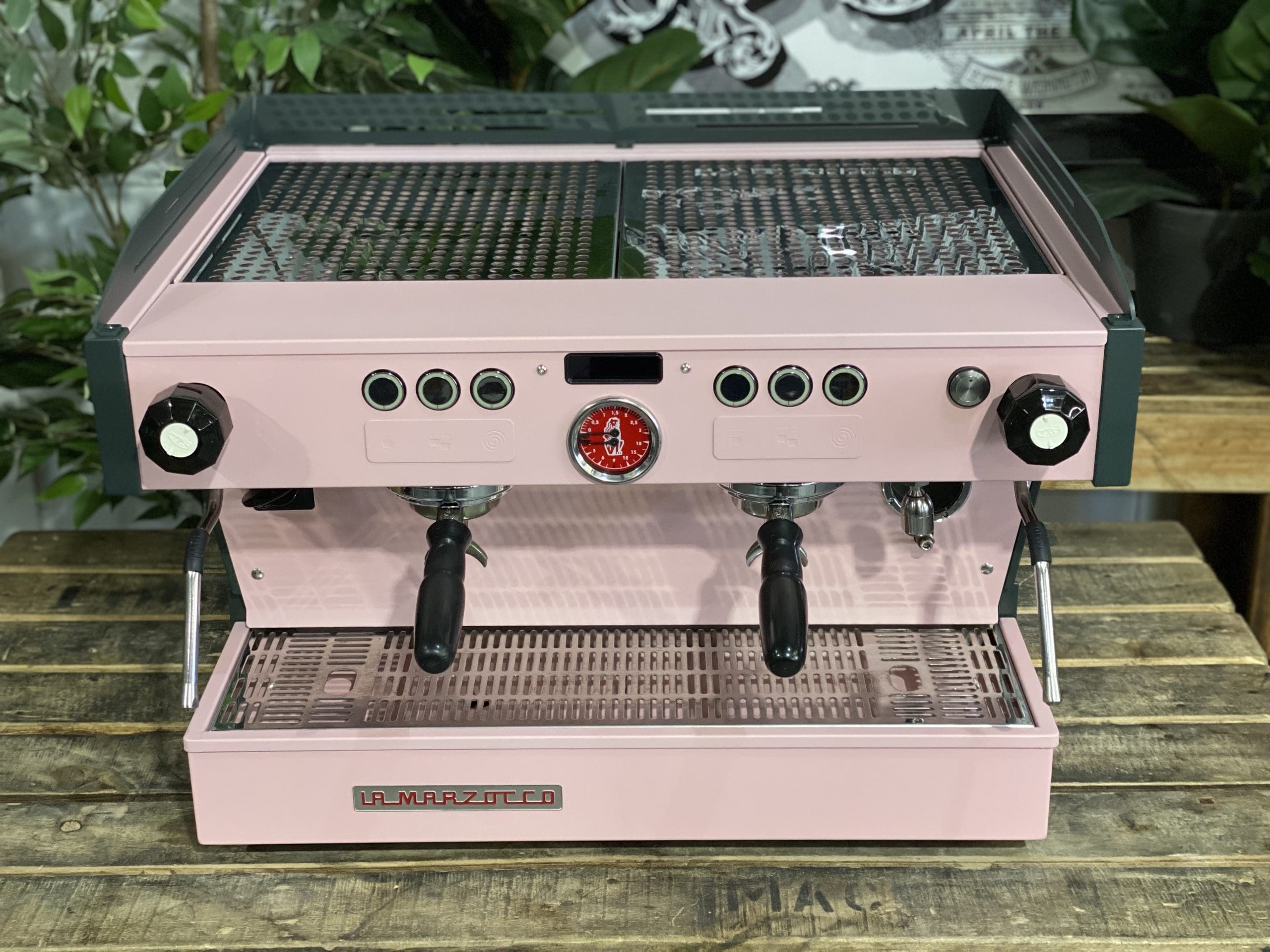 La Marzocco Linea PB 2 Group Pink & Charcoal