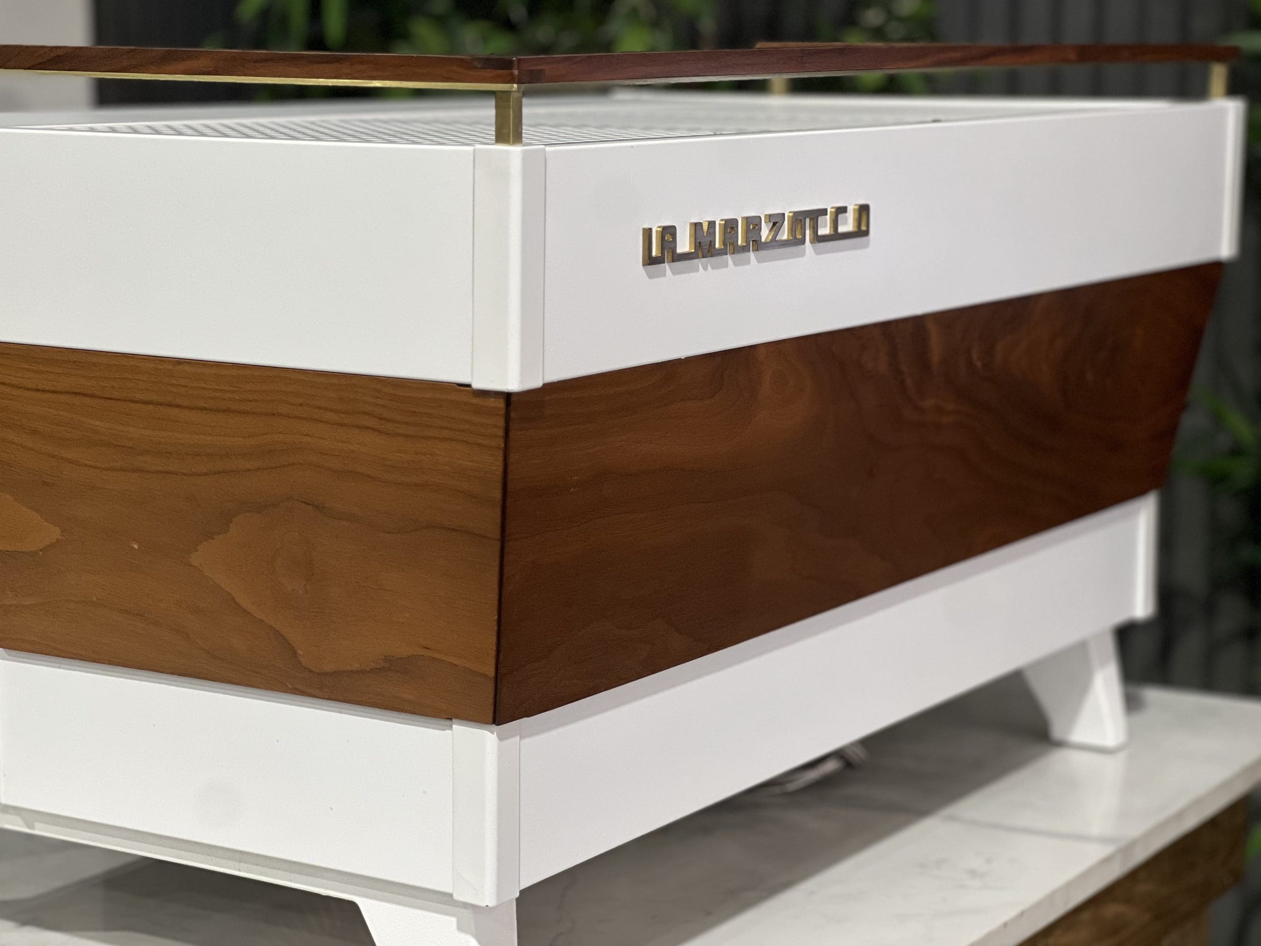 La Marzocco Linea PB 3 Group ABR White & Timber