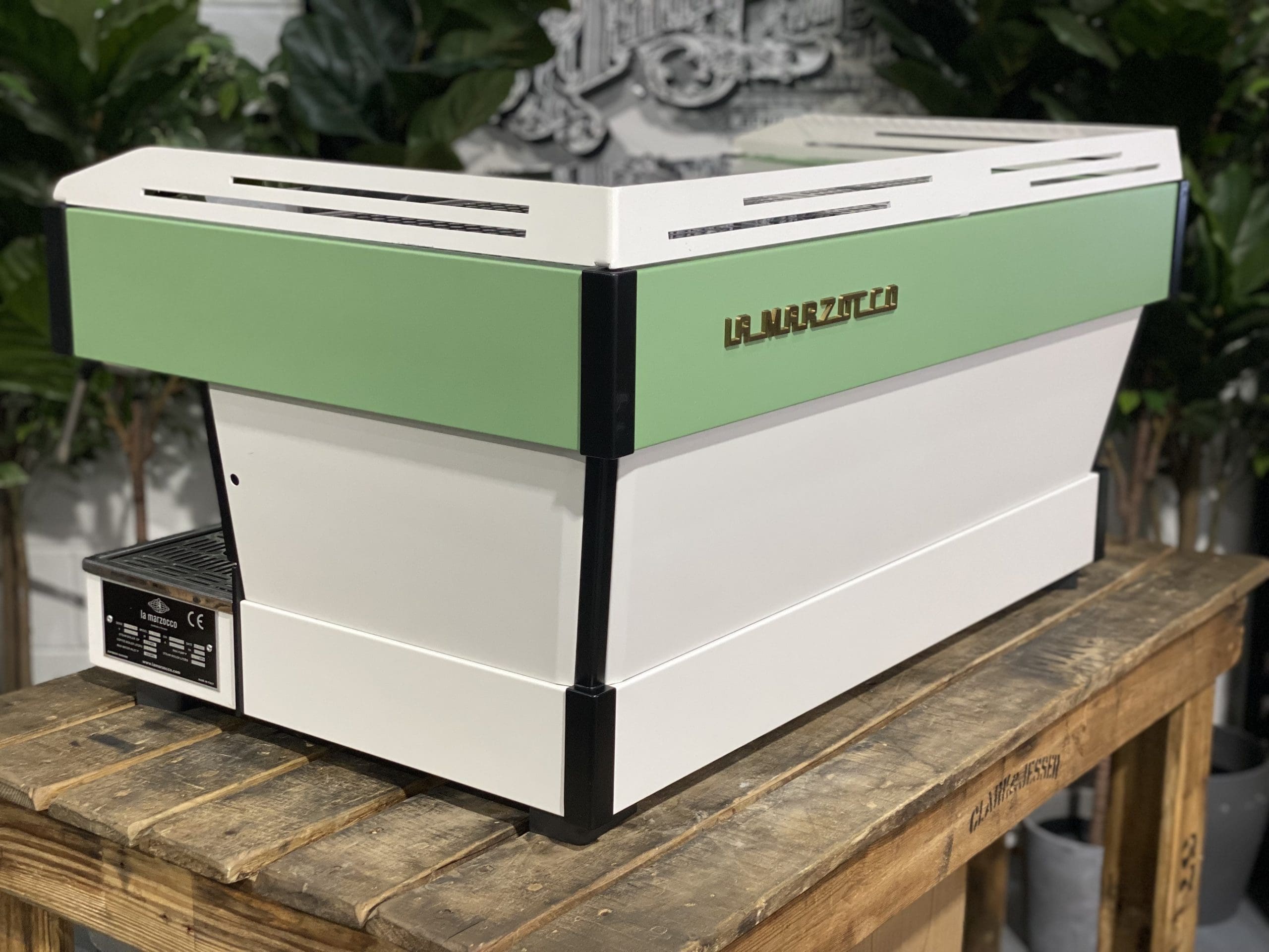 La Marzocco Linea PB 3 Group Green & White Espresso Coffee Machine