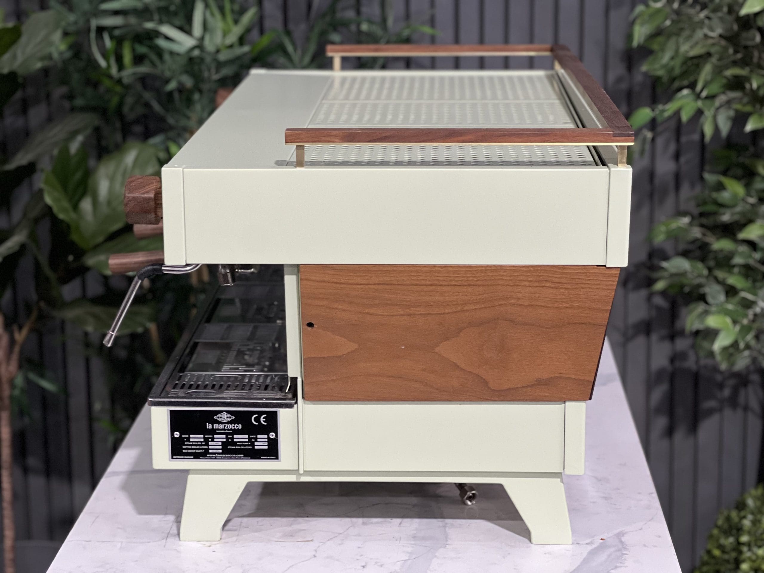 La Marzocco Linea PB 3 Group ABR Sage Green & Timber