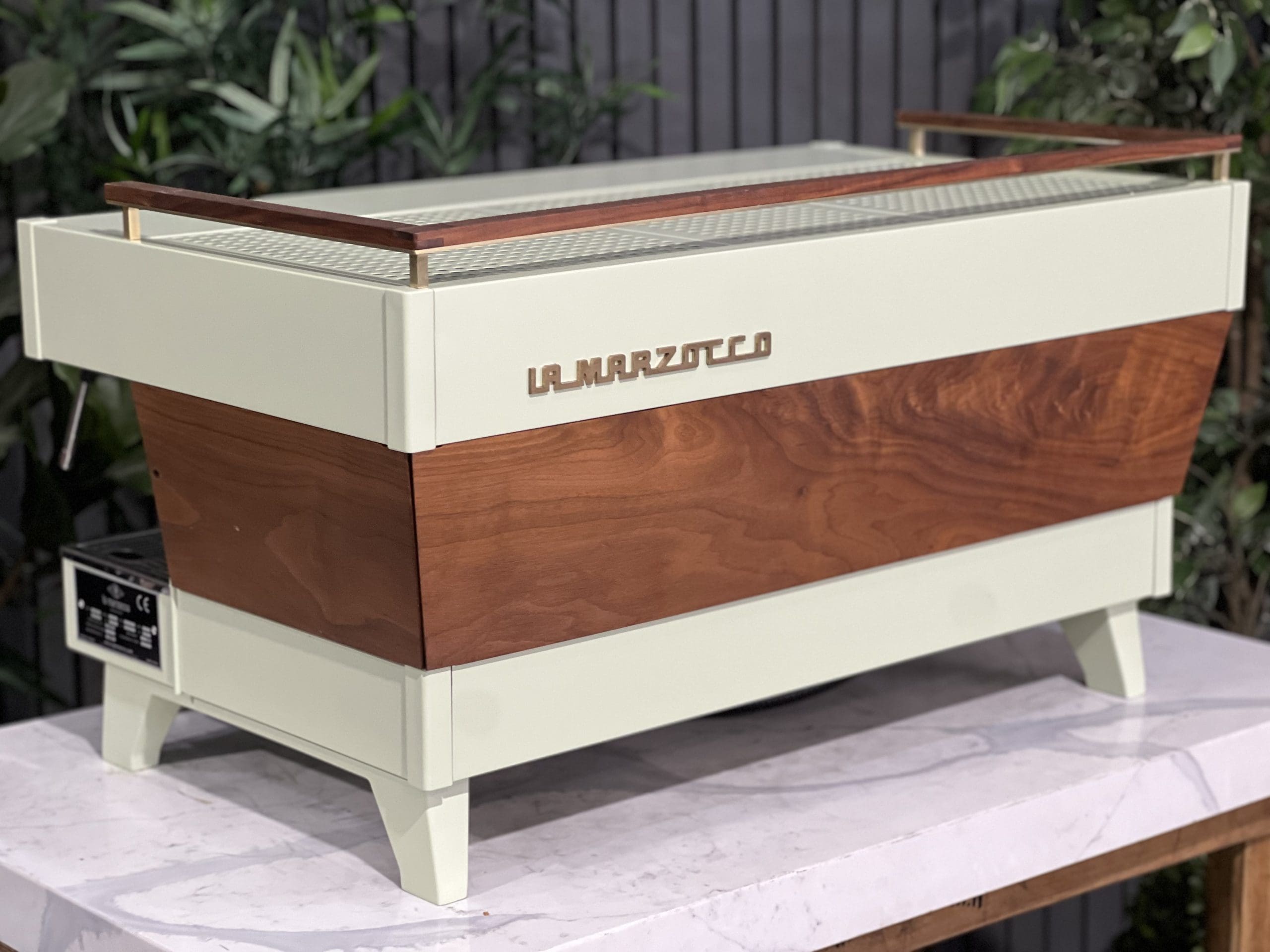 La Marzocco Linea PB 3 Group ABR Sage Green & Timber