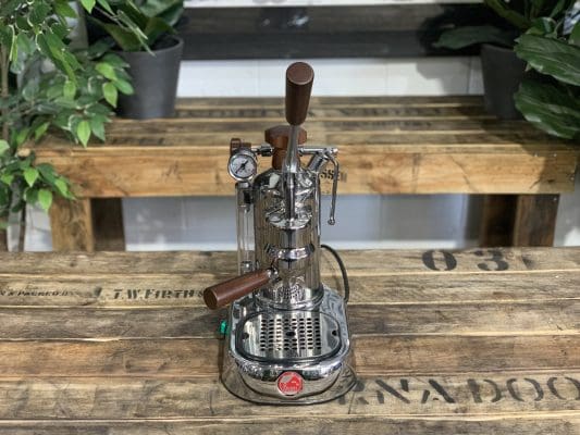 La Pavoni Professional PL 1 Group Stainless & Timber - New