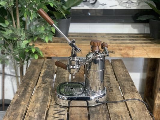 La Pavoni Professional PL 1 Group Stainless & Timber - New