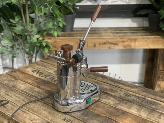 La Pavoni Professional PL 1 Group Stainless & Timber - New