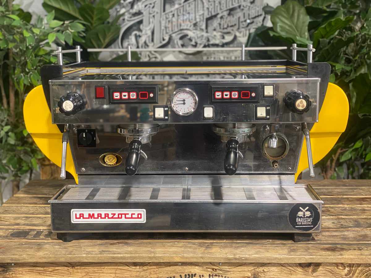 La Marzocco FB70 2 Group Coffee Machine Yellow - Used