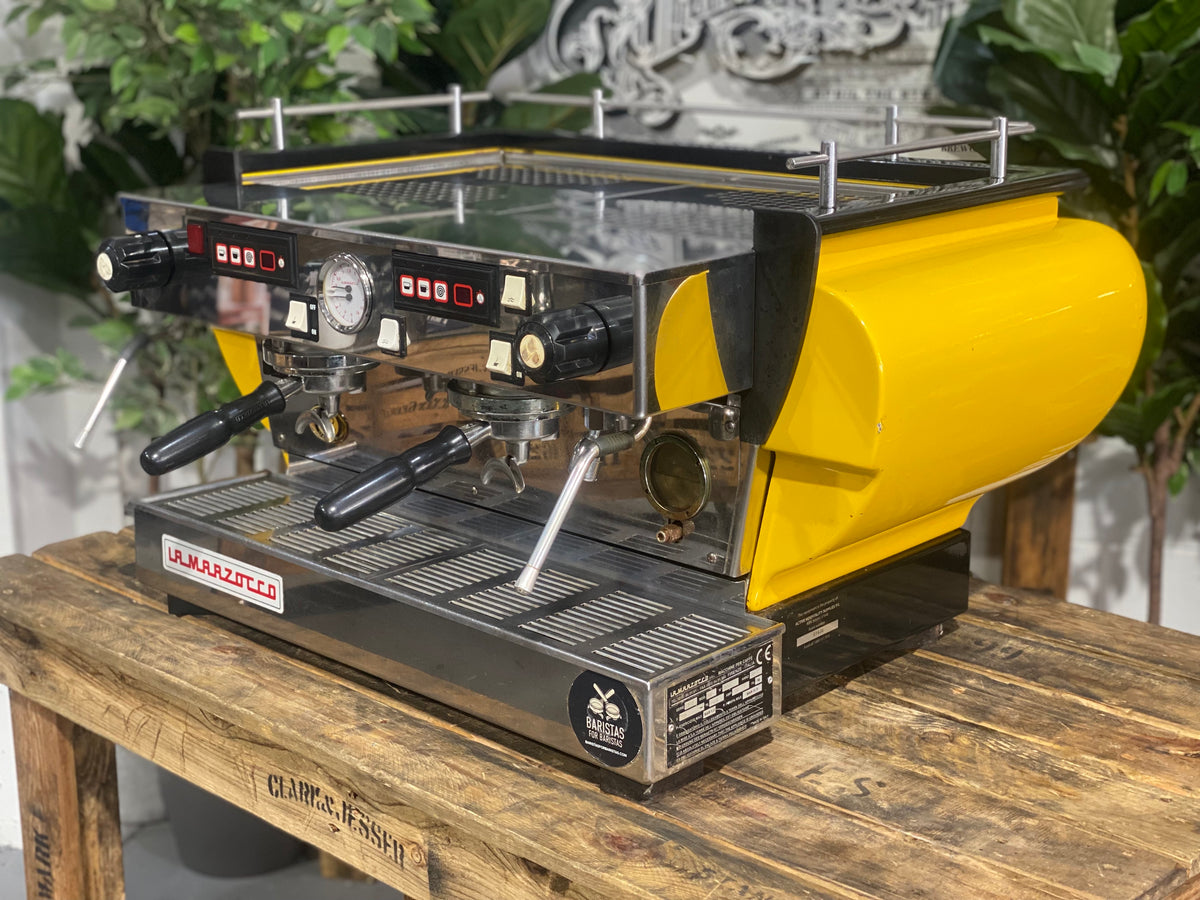 La Marzocco FB70 2 Group Coffee Machine Yellow - Used