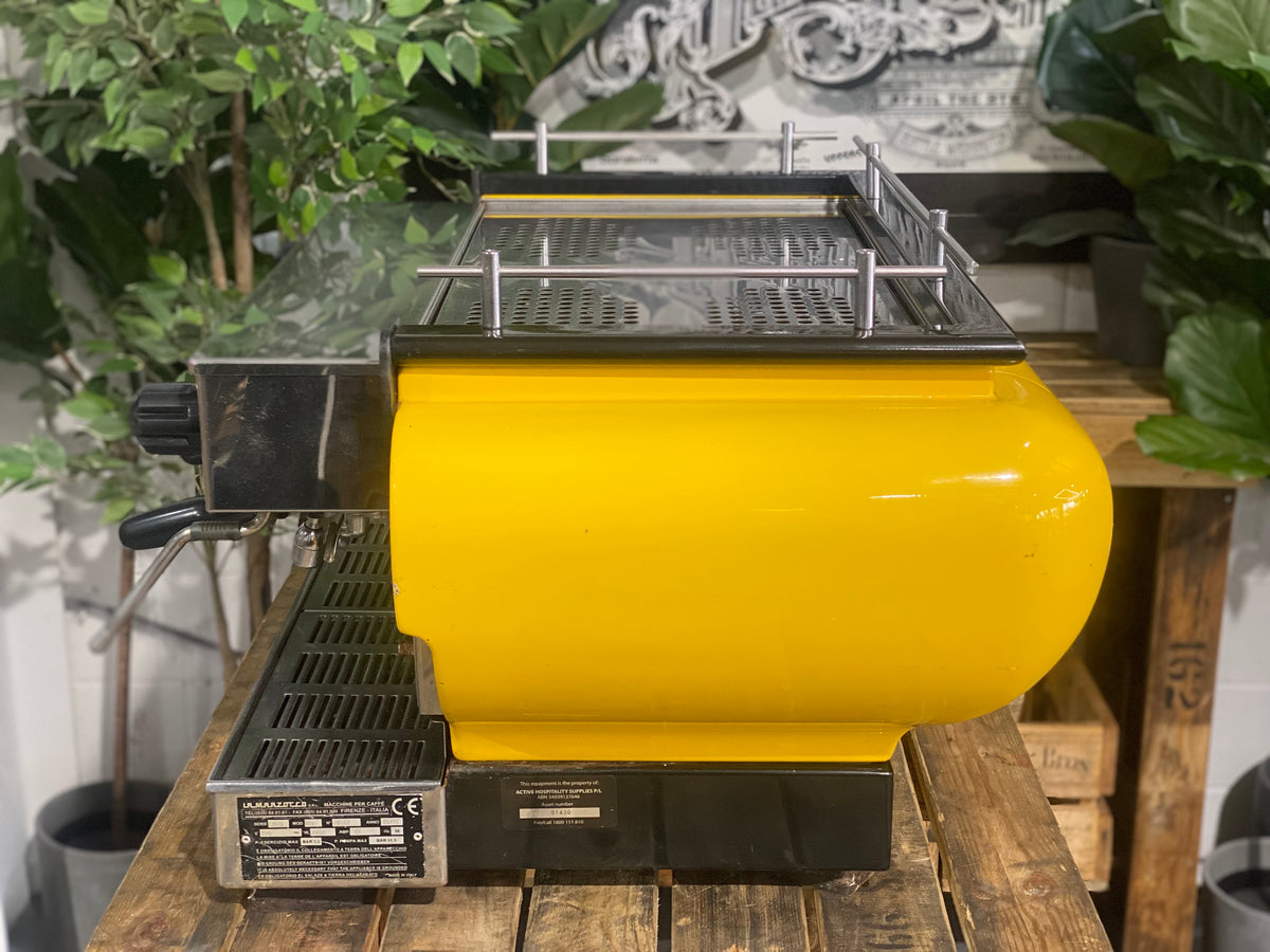 La Marzocco FB70 2 Group Coffee Machine Yellow - Used