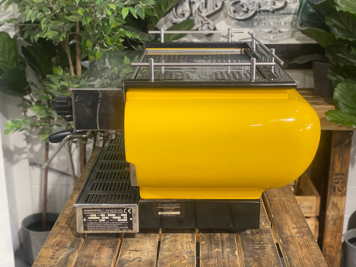 La Marzocco FB70 2 Group Coffee Machine Yellow - Used