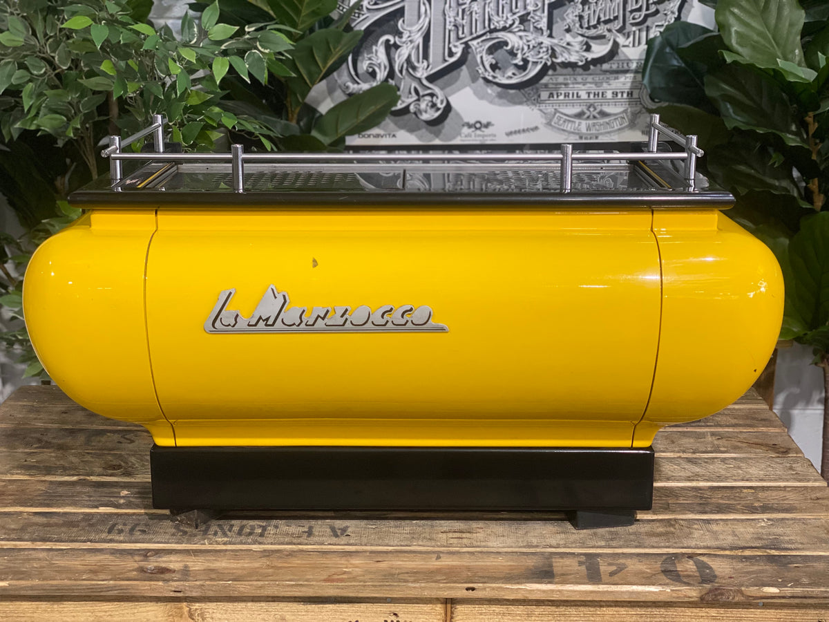 La Marzocco FB70 2 Group Coffee Machine Yellow - Used