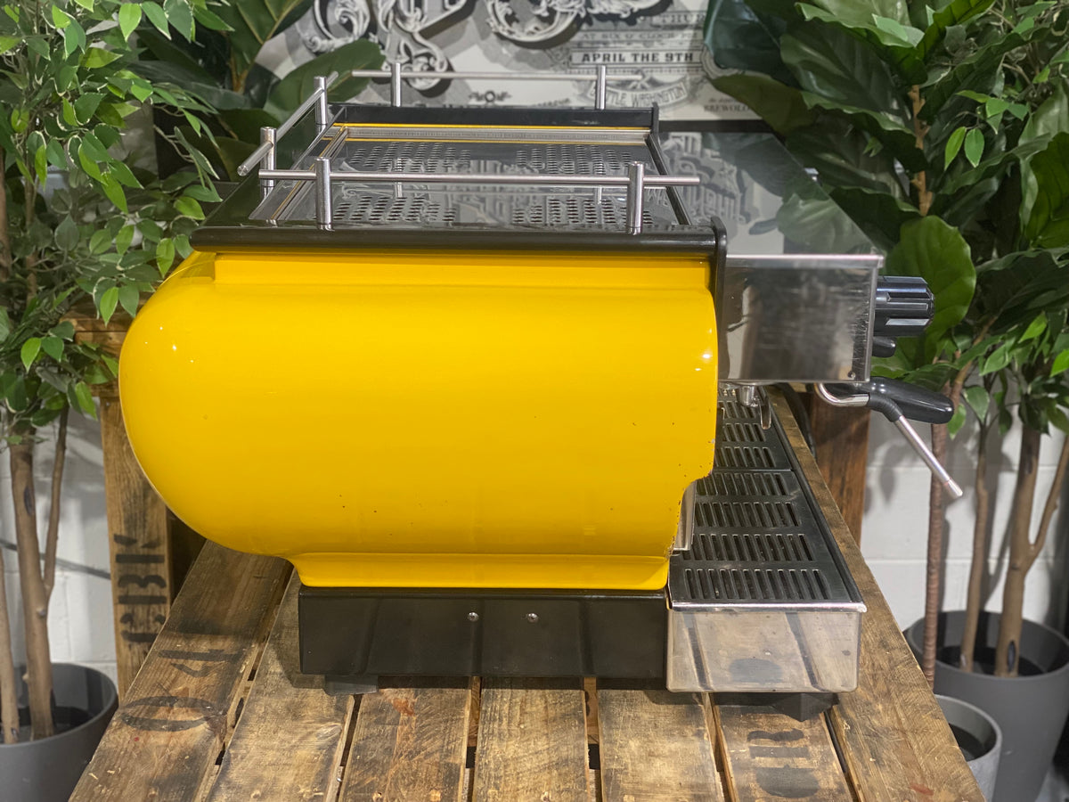 La Marzocco FB70 2 Group Coffee Machine Yellow - Used