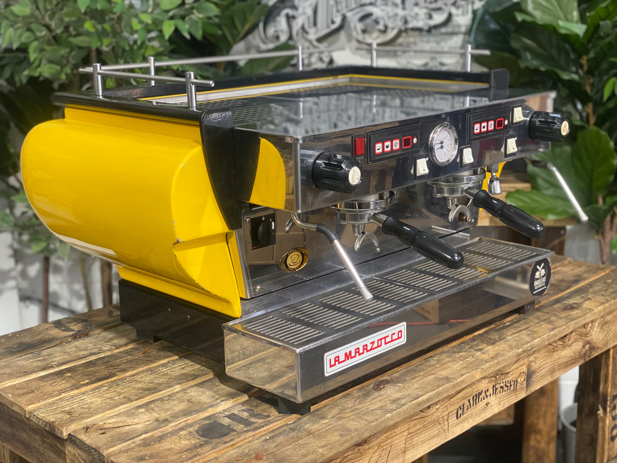 La Marzocco FB70 2 Group Coffee Machine Yellow - Used