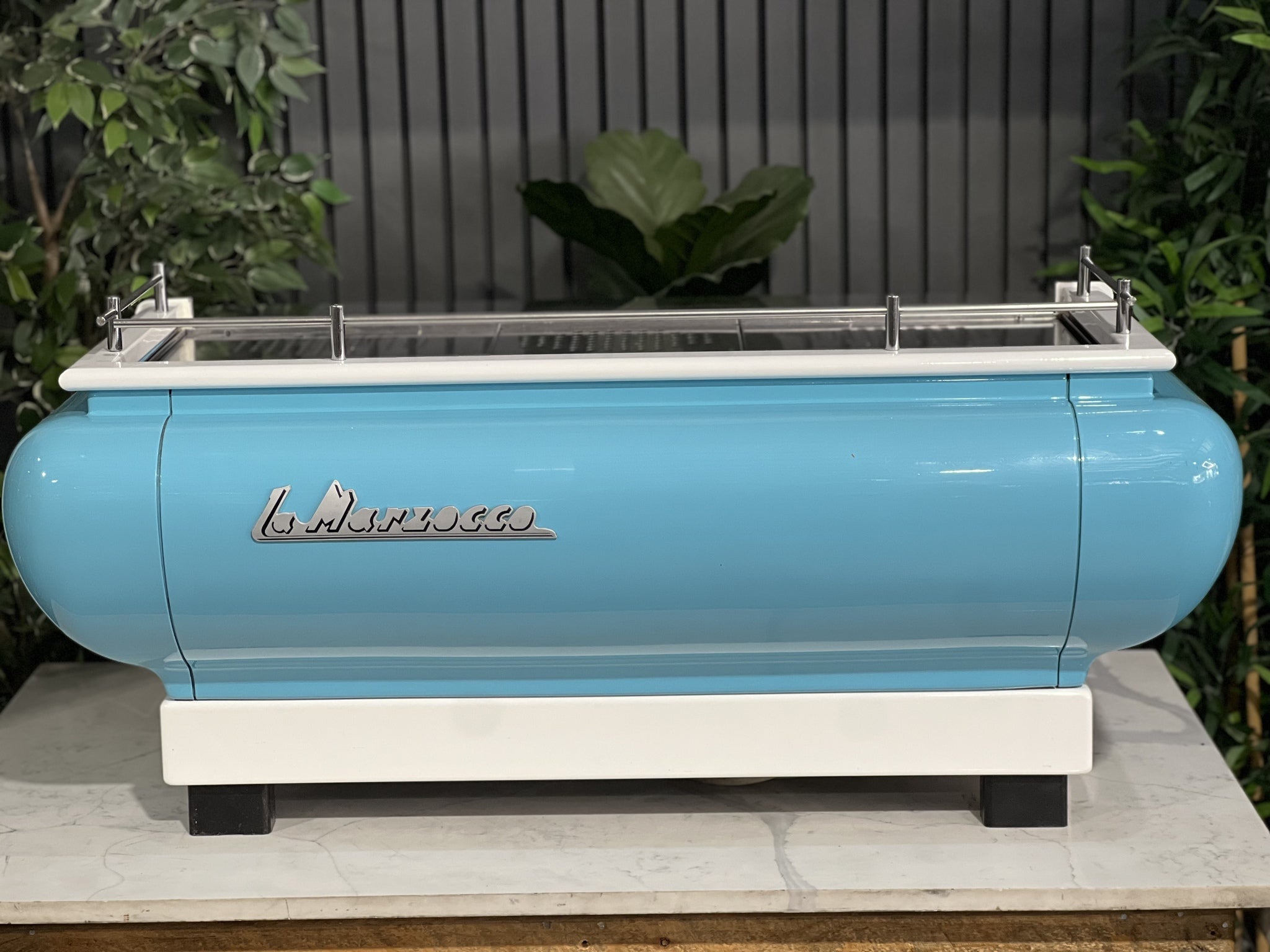 La Marzocco FB70 3 Group Blue & White