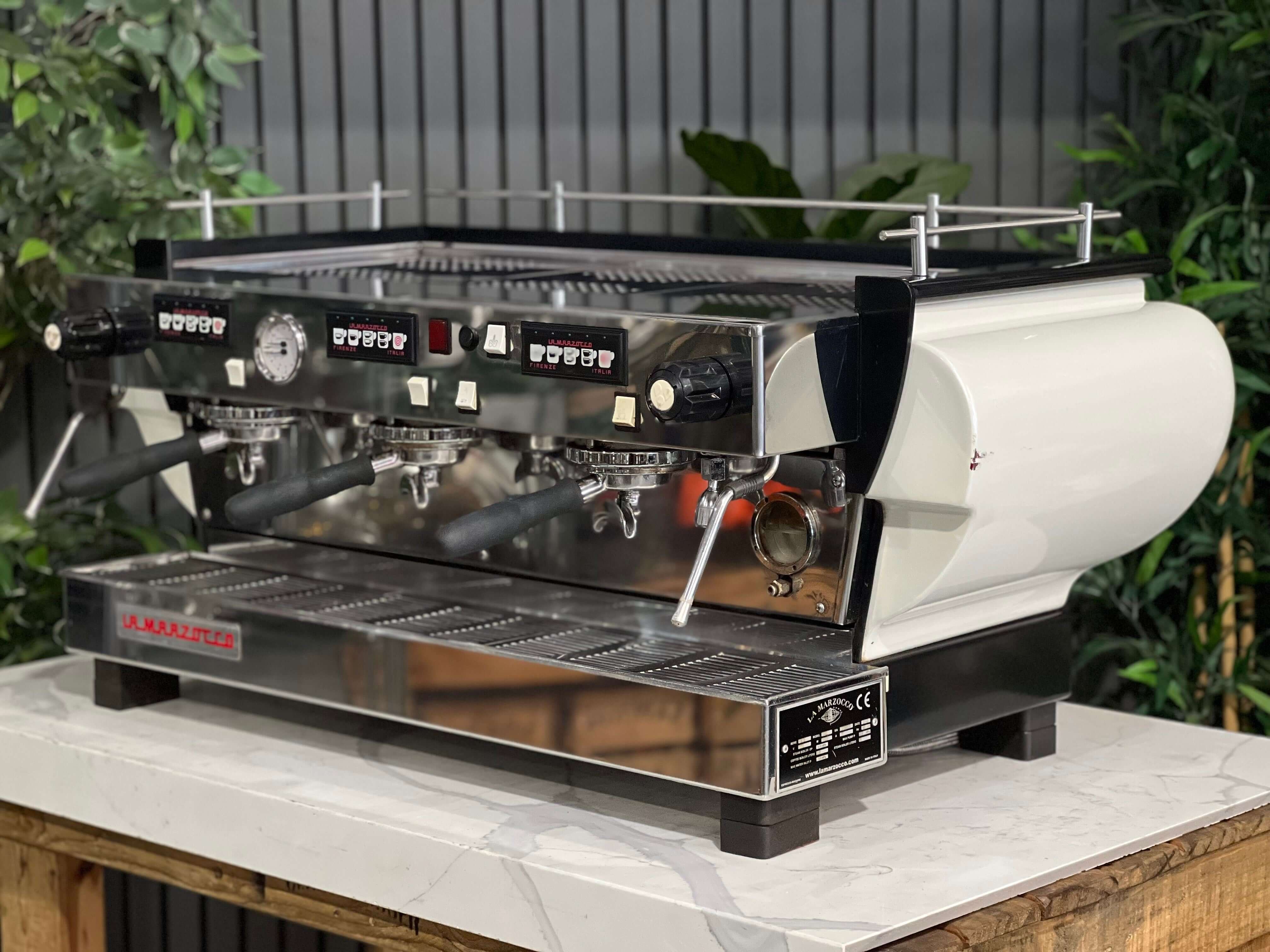La Marzocco Fb70 3 Group Espresso Coffee Machine White