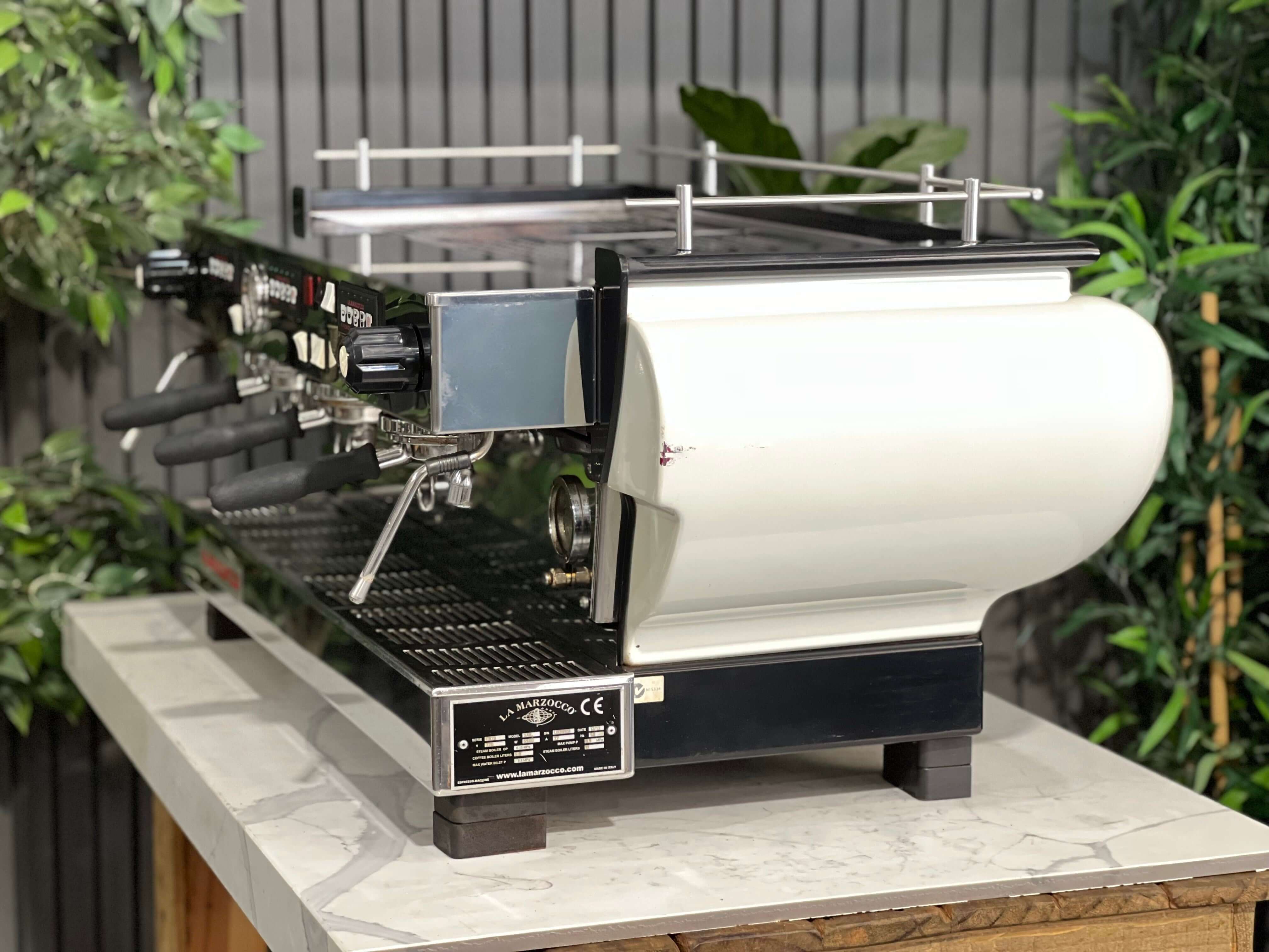 La Marzocco Fb70 3 Group Espresso Coffee Machine White