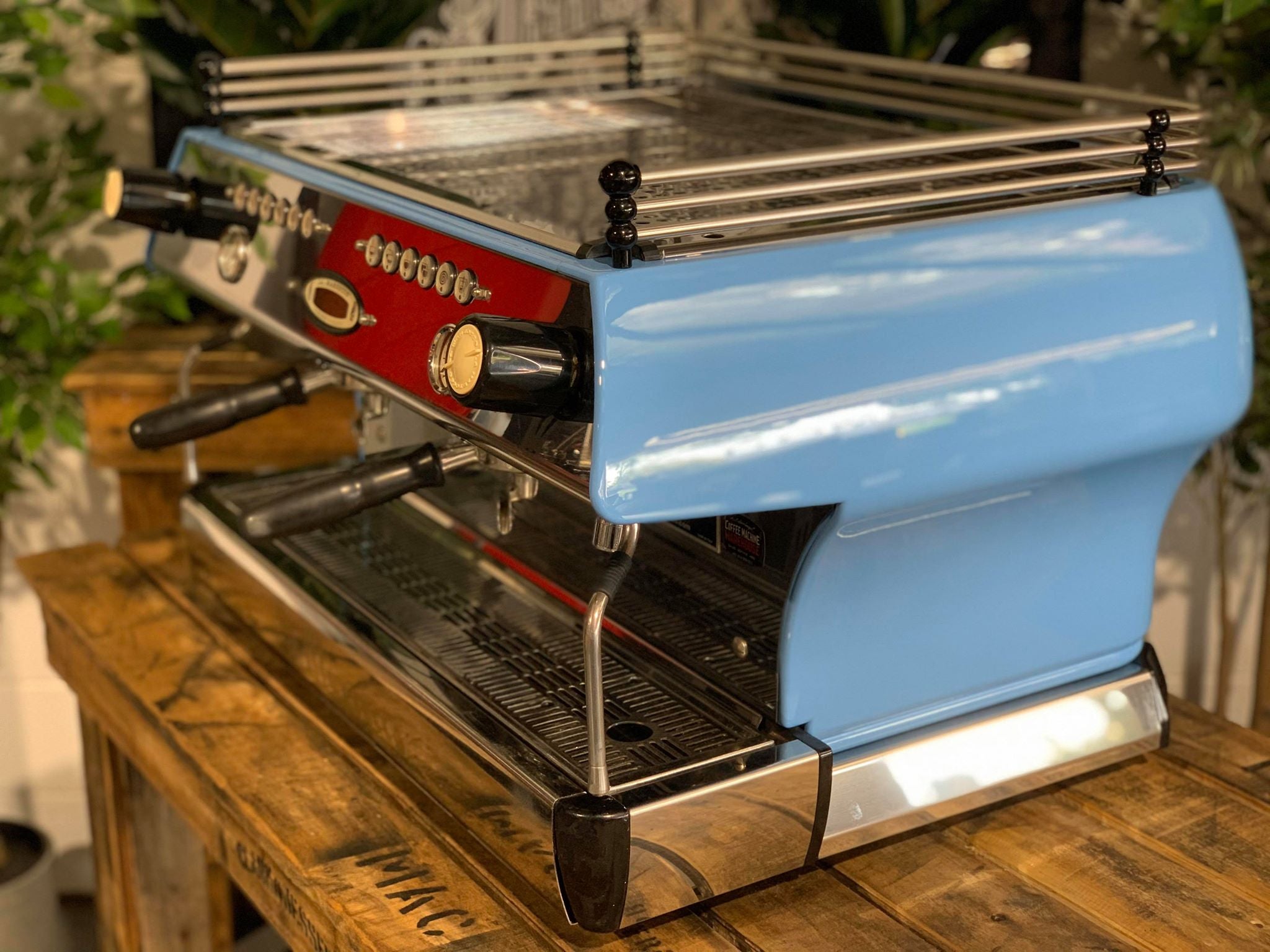 La Marzocco FB80 2 Group Baby Blue Espresso Coffee Machine - Used