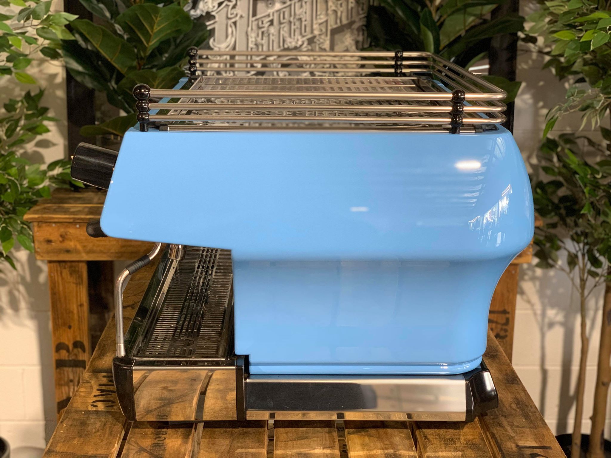 La Marzocco FB80 2 Group Baby Blue Espresso Coffee Machine - Used
