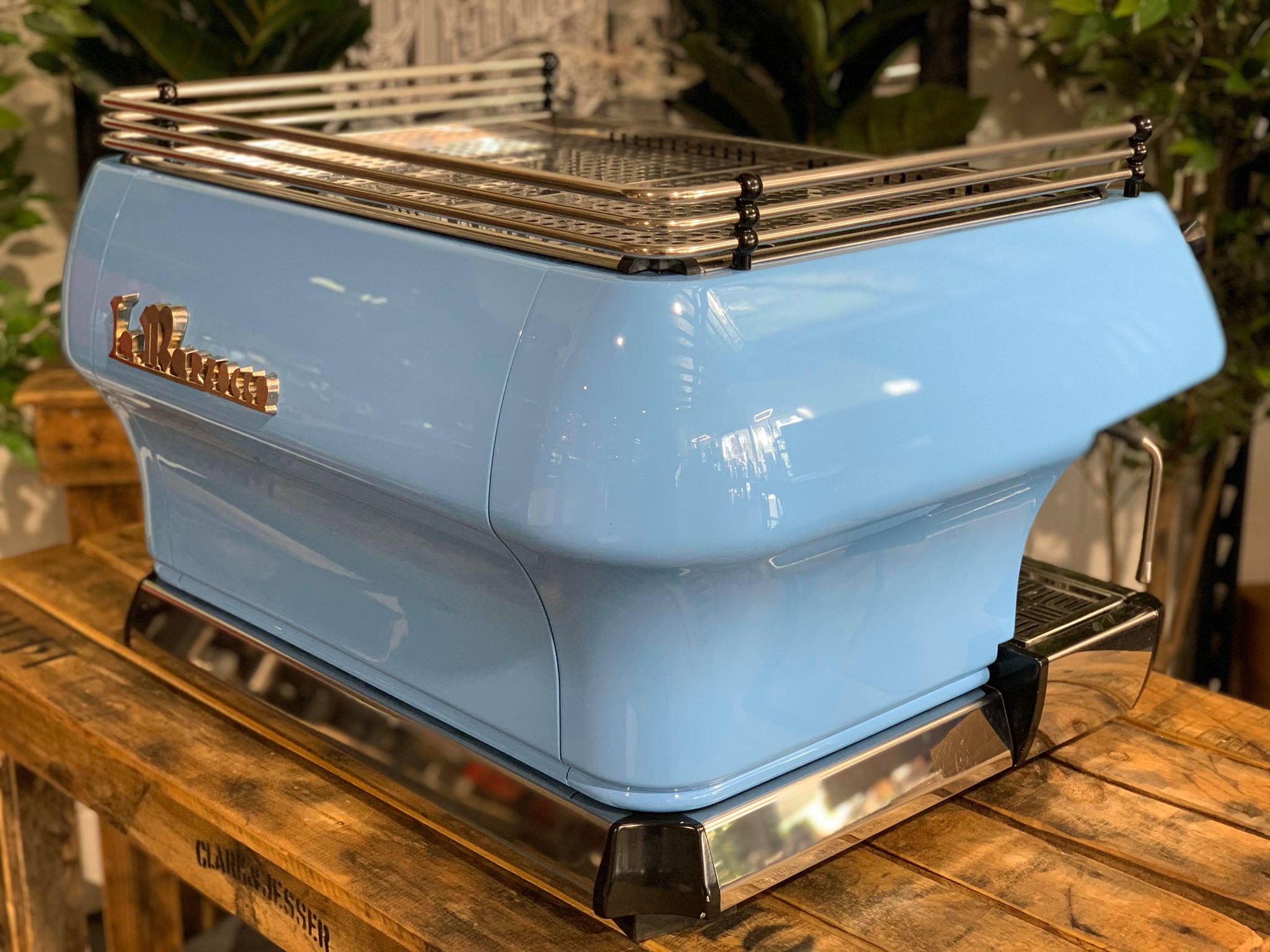 La Marzocco FB80 2 Group Baby Blue Espresso Coffee Machine - Used