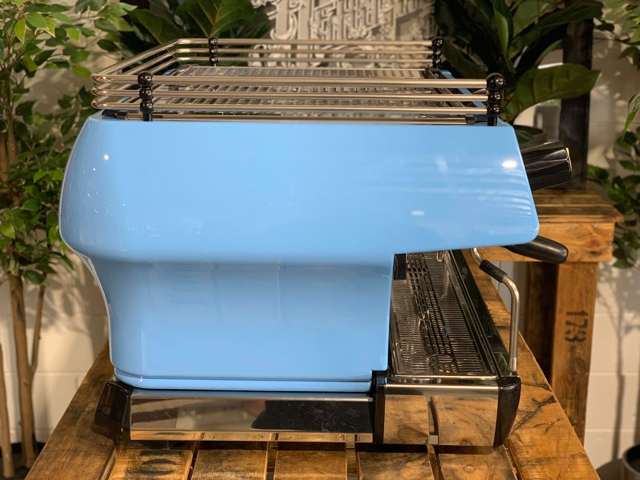 La Marzocco FB80 2 Group Baby Blue Espresso Coffee Machine - Used