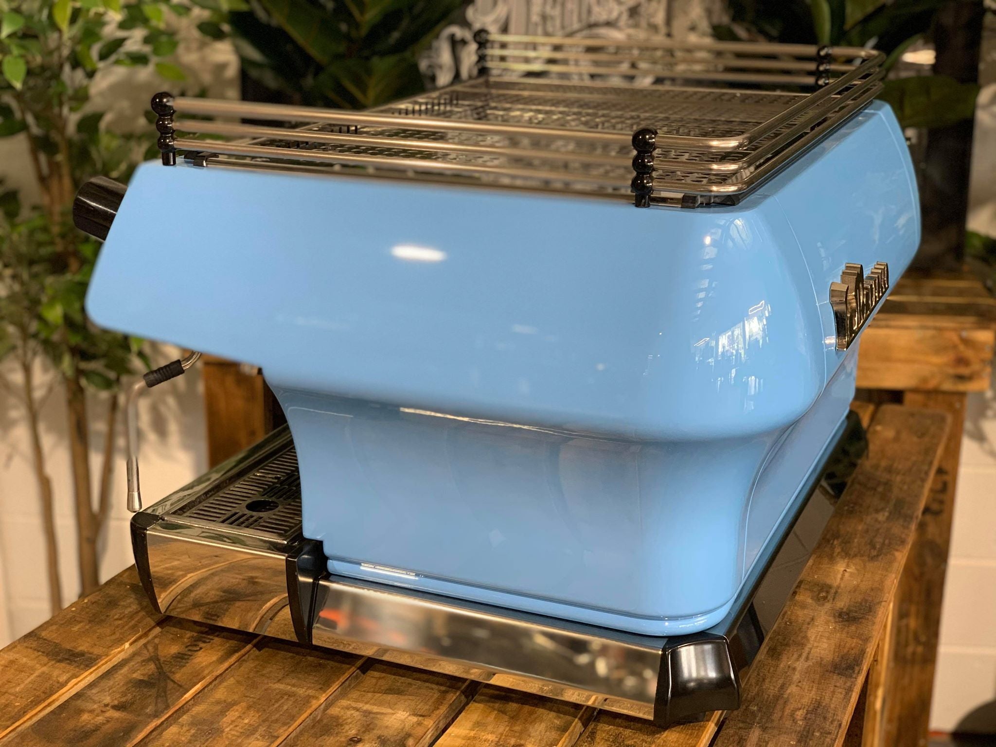 La Marzocco FB80 2 Group Baby Blue Espresso Coffee Machine - Used