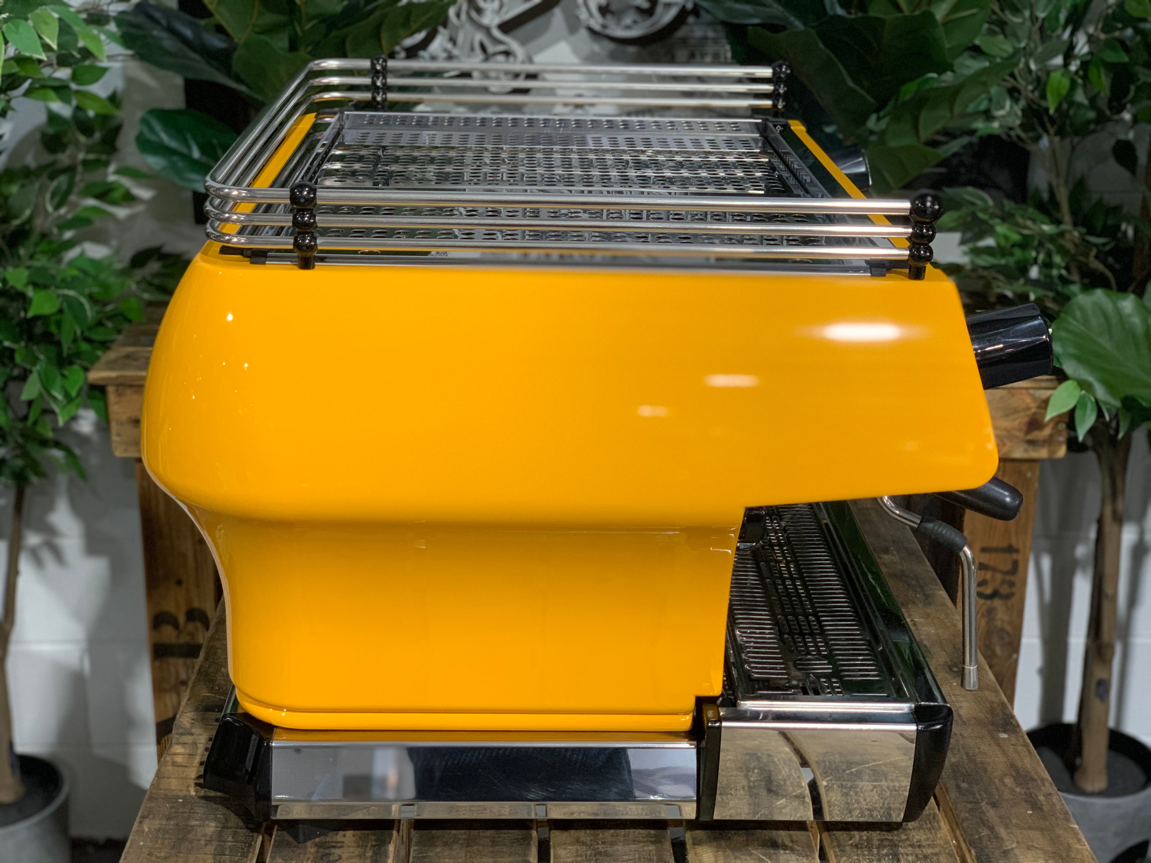 La Marzocco FB80 2 Group Deep Yellow Espresso Coffee Machine - Used