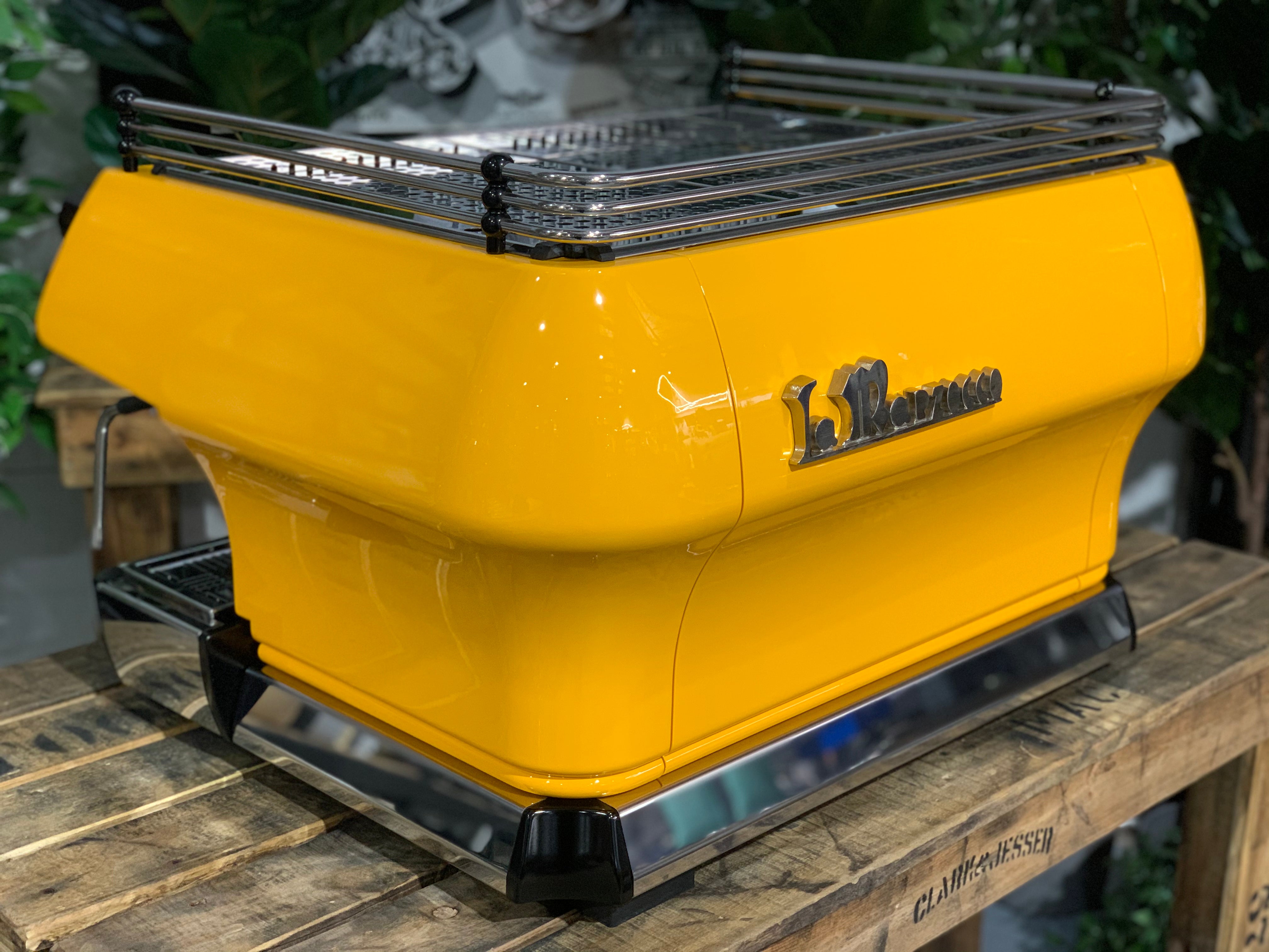 La Marzocco FB80 2 Group Deep Yellow Espresso Coffee Machine - Used
