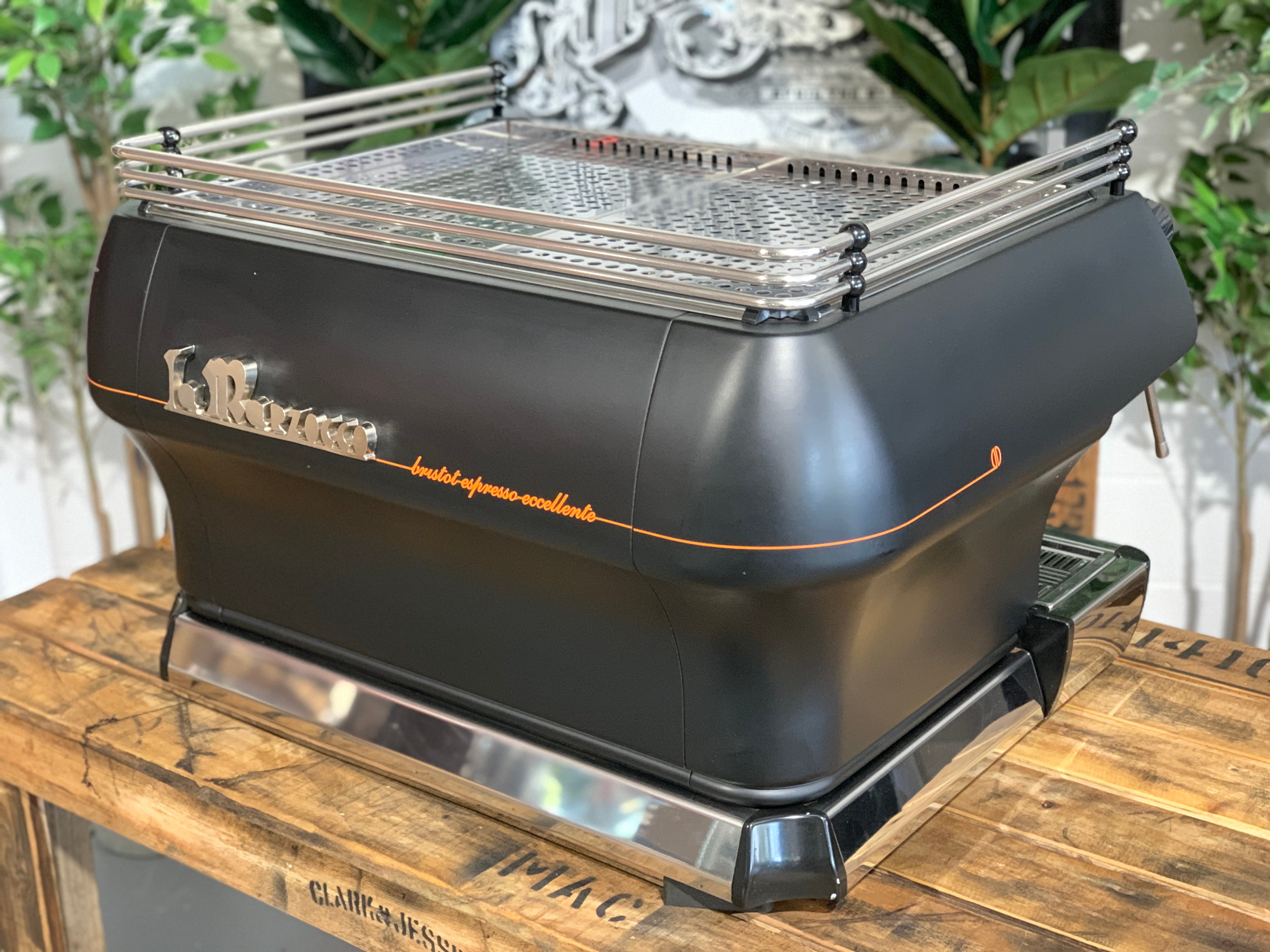 La Marzocco FB80 2 Group Black w/ orange Espresso Coffee Machine - Used