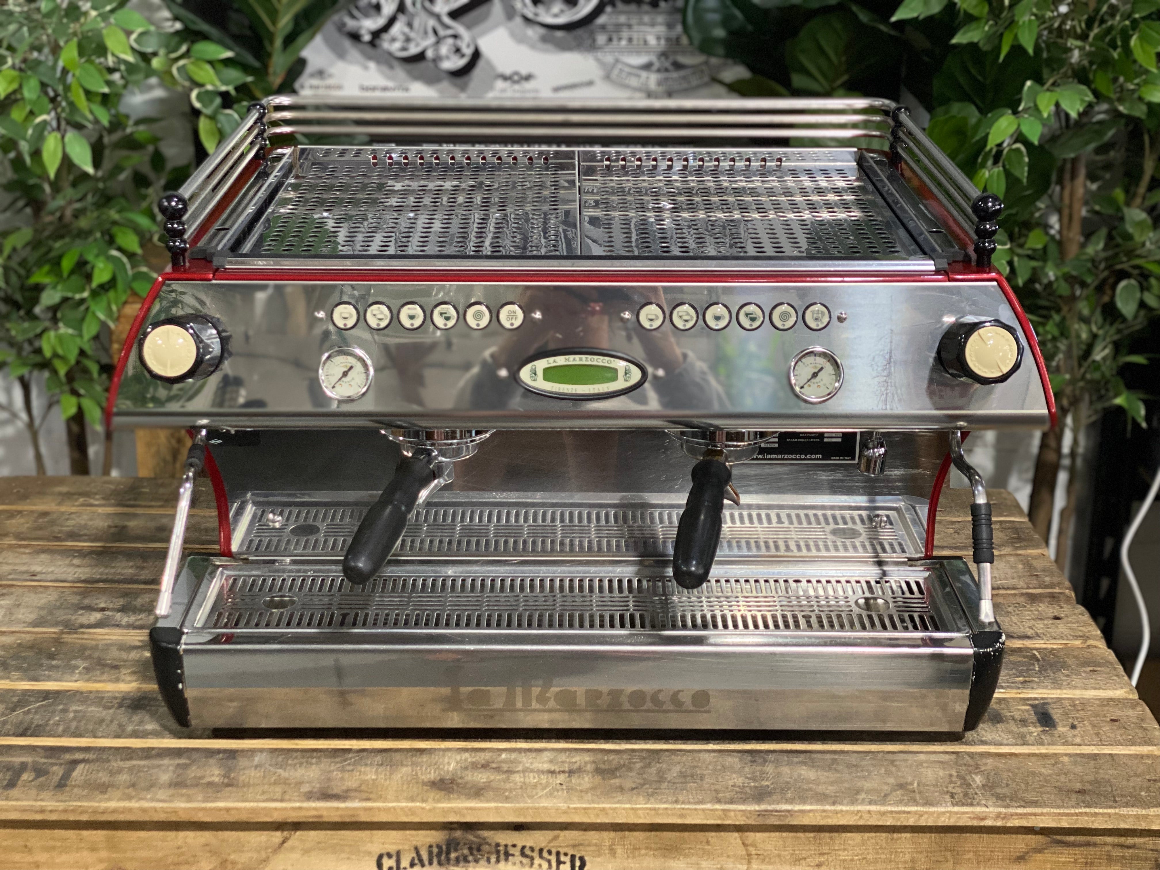La Marzocco FB80 2 Group Red Espresso Coffee Machine - Used