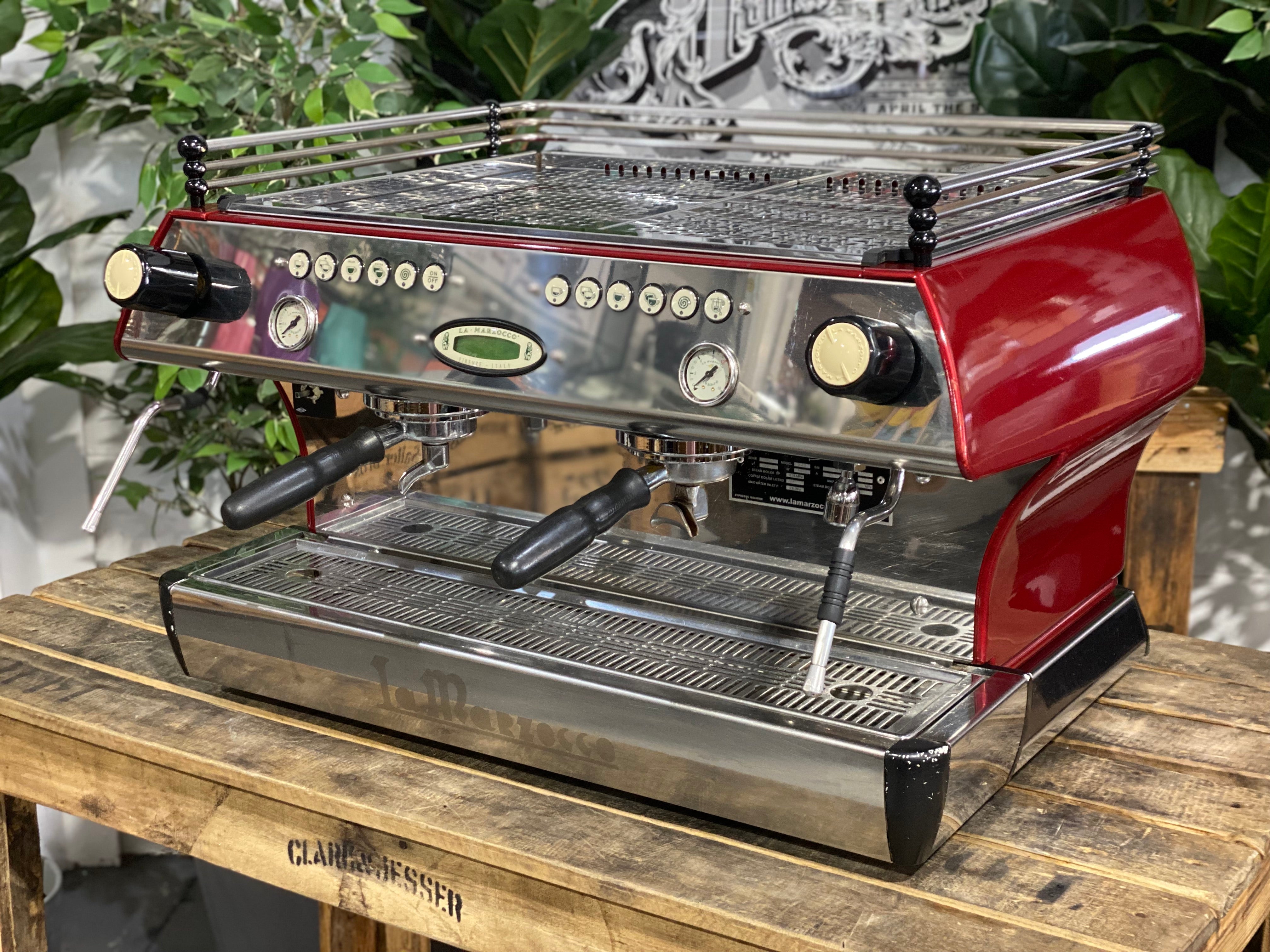 La Marzocco FB80 2 Group Red Espresso Coffee Machine - Used