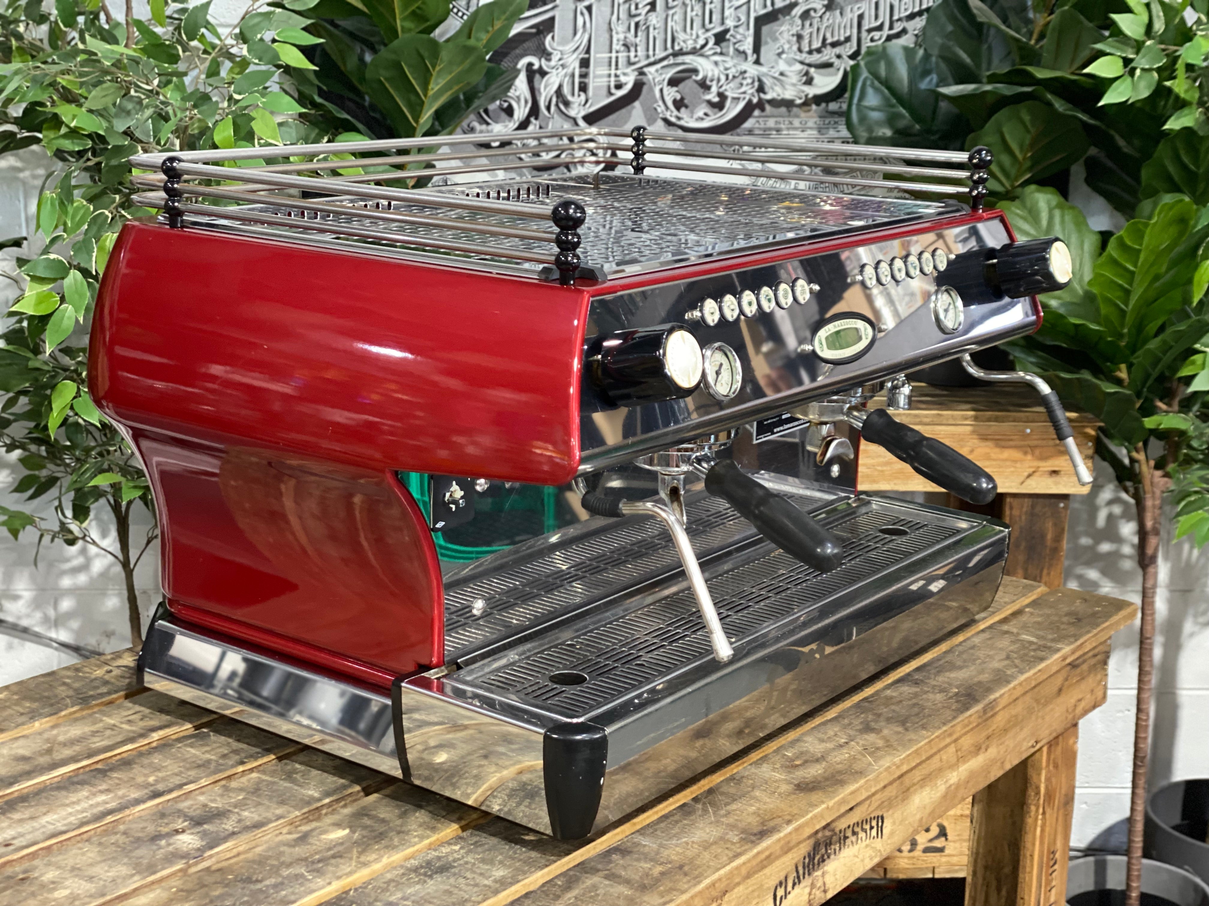 La Marzocco FB80 2 Group Red Espresso Coffee Machine - Used
