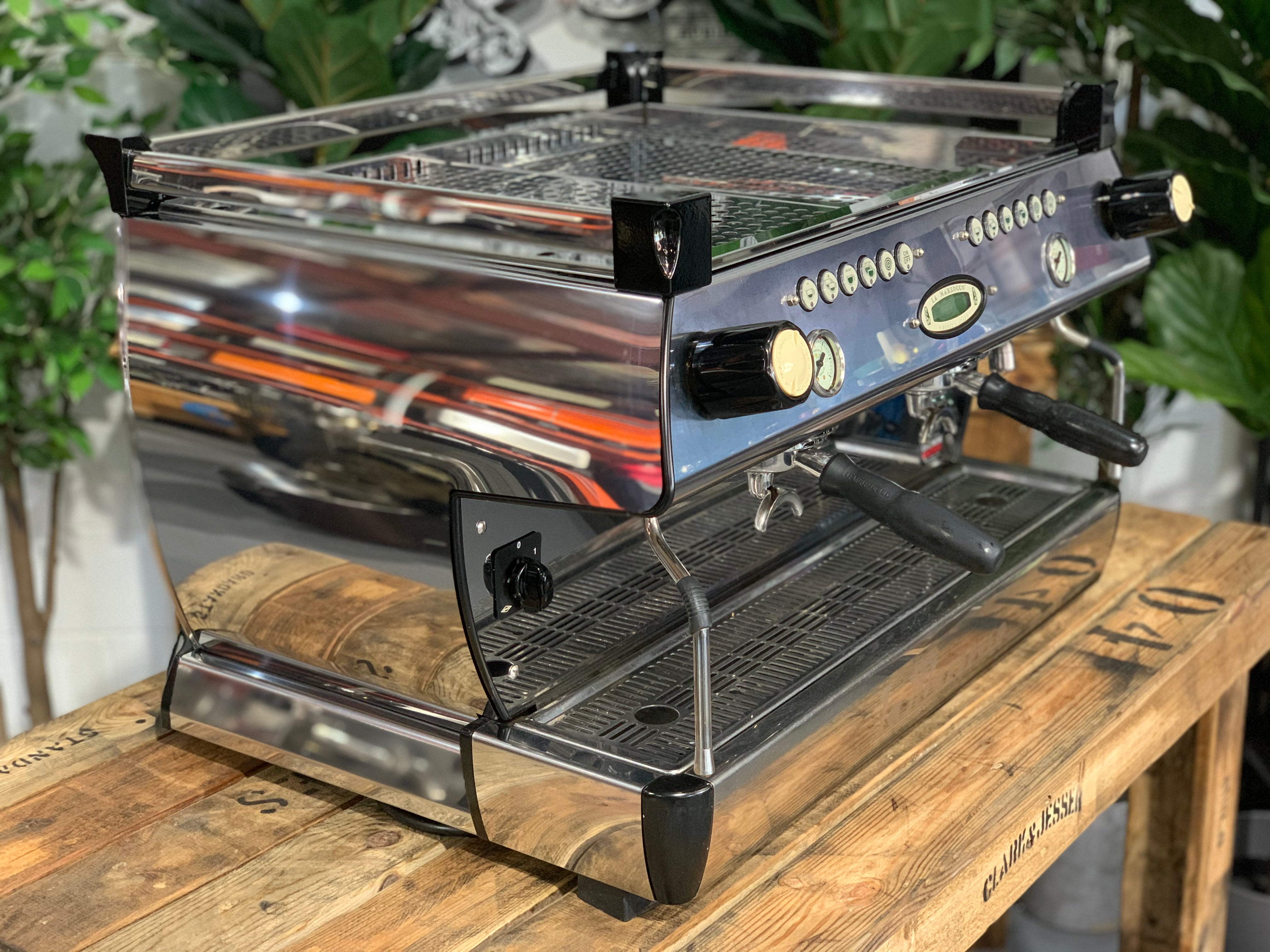 La Marzocco GB5 2 Group Coffee Machine Chrome - Used