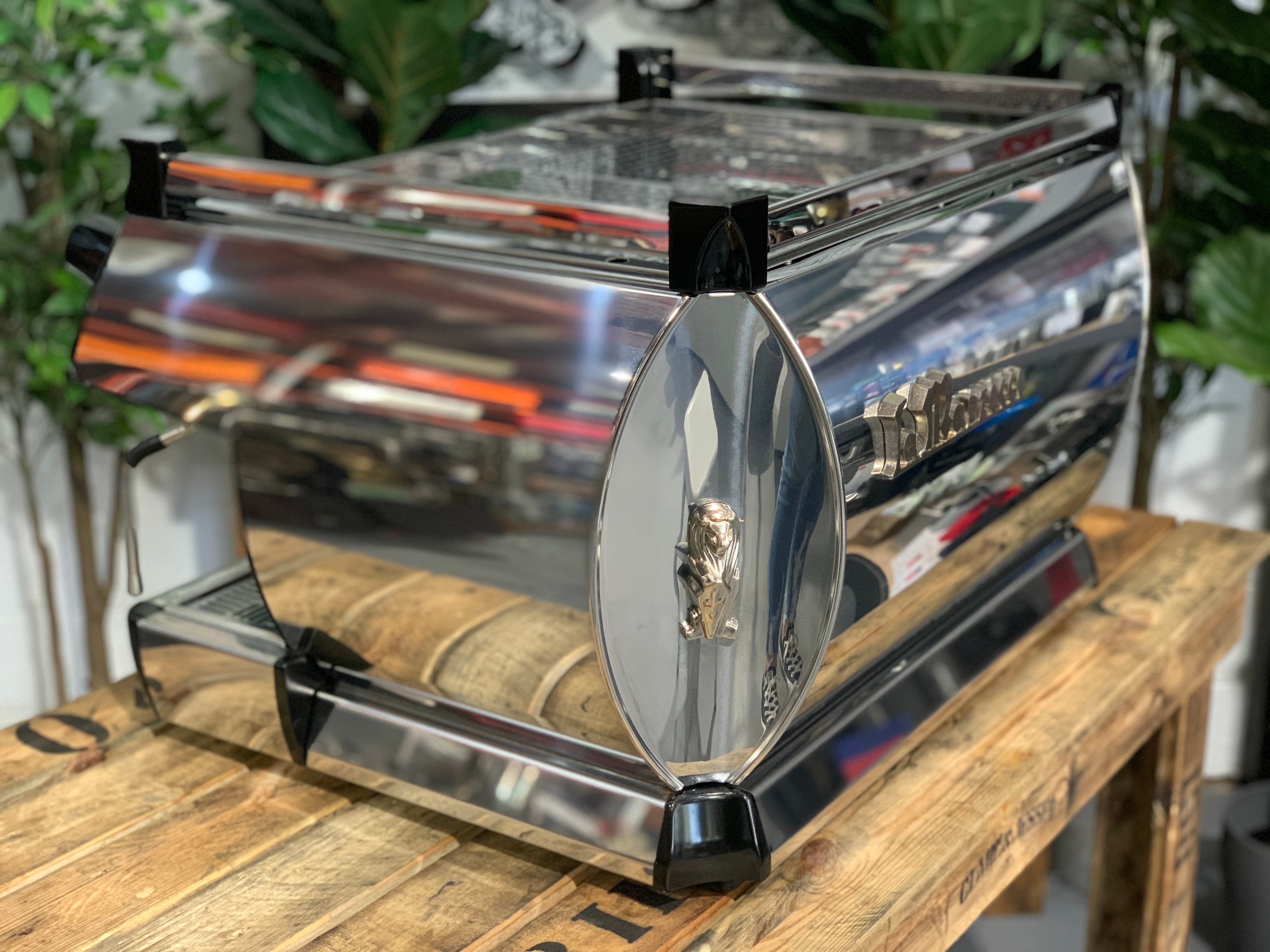 La Marzocco GB5 2 Group Coffee Machine Chrome - Used