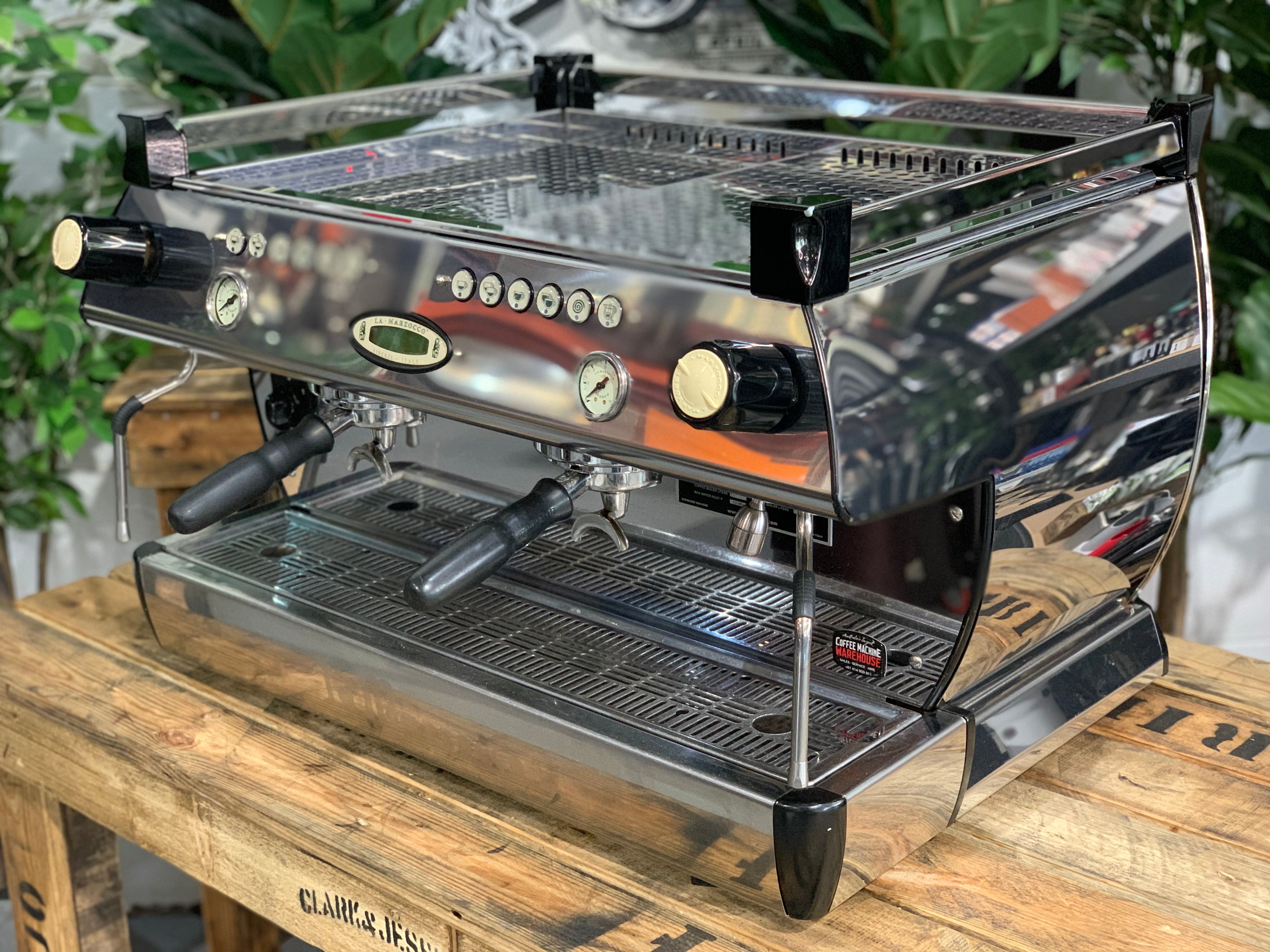 La Marzocco GB5 2 Group Coffee Machine Chrome - Used