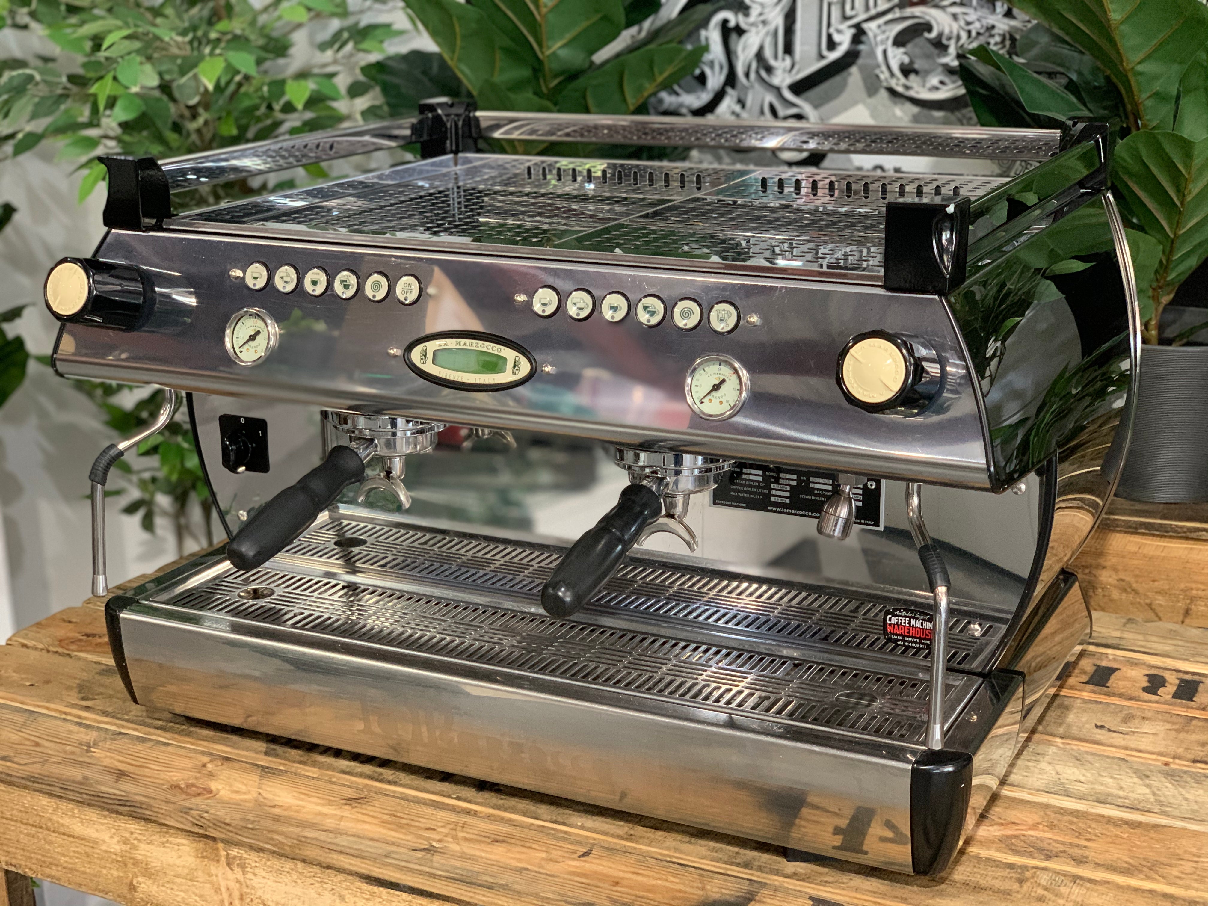 La Marzocco GB5 2 Group Coffee Machine Chrome - Used