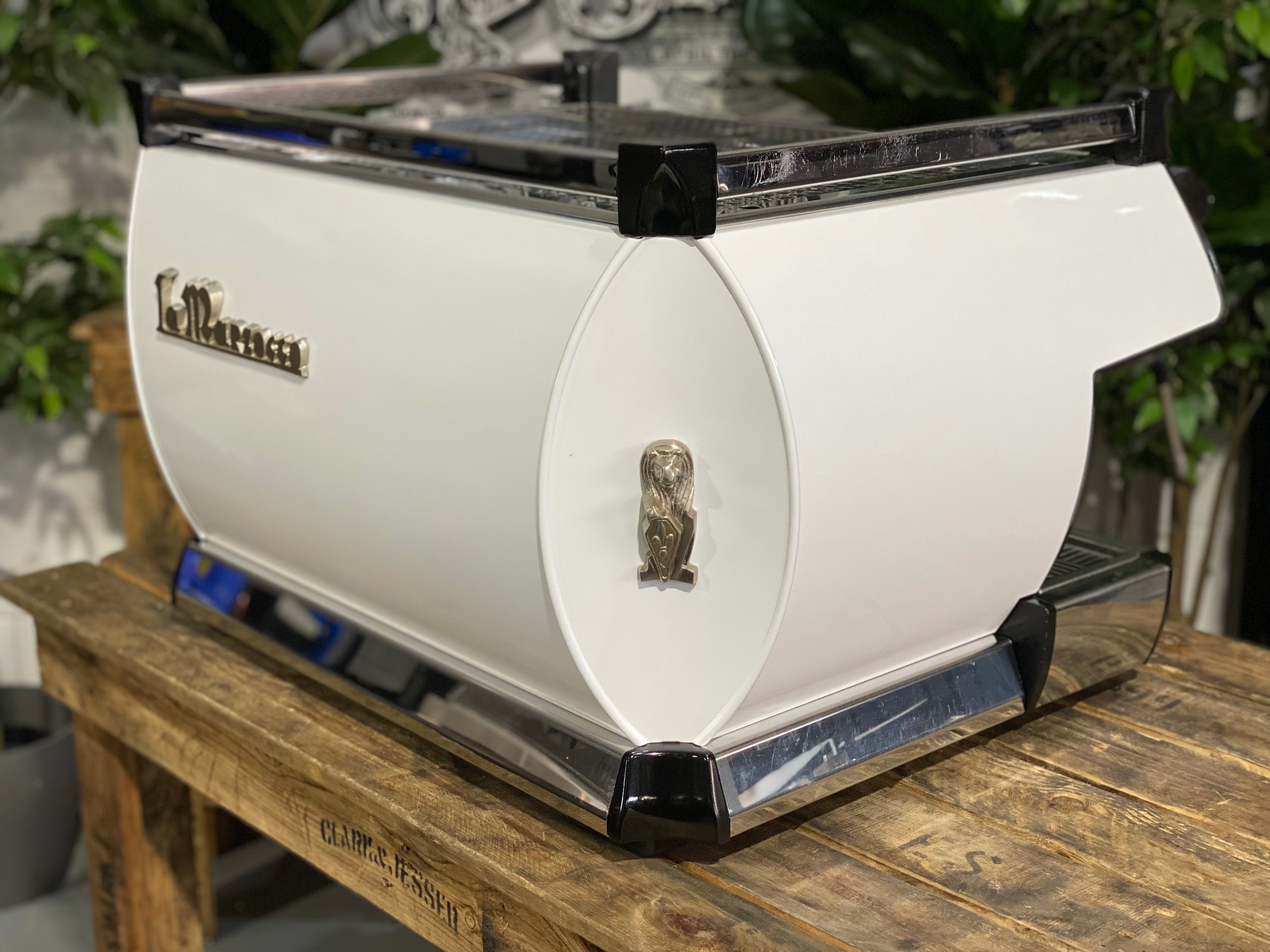 La Marzocco GB5 2 Group Coffee Machine White - Used
