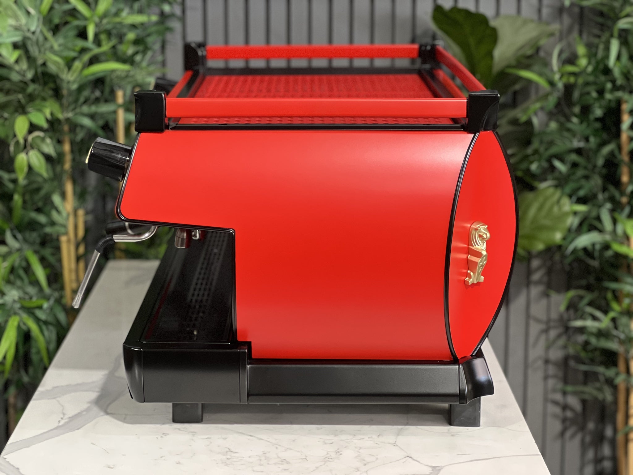 La Marzocco GB5 3 Group Red & Black