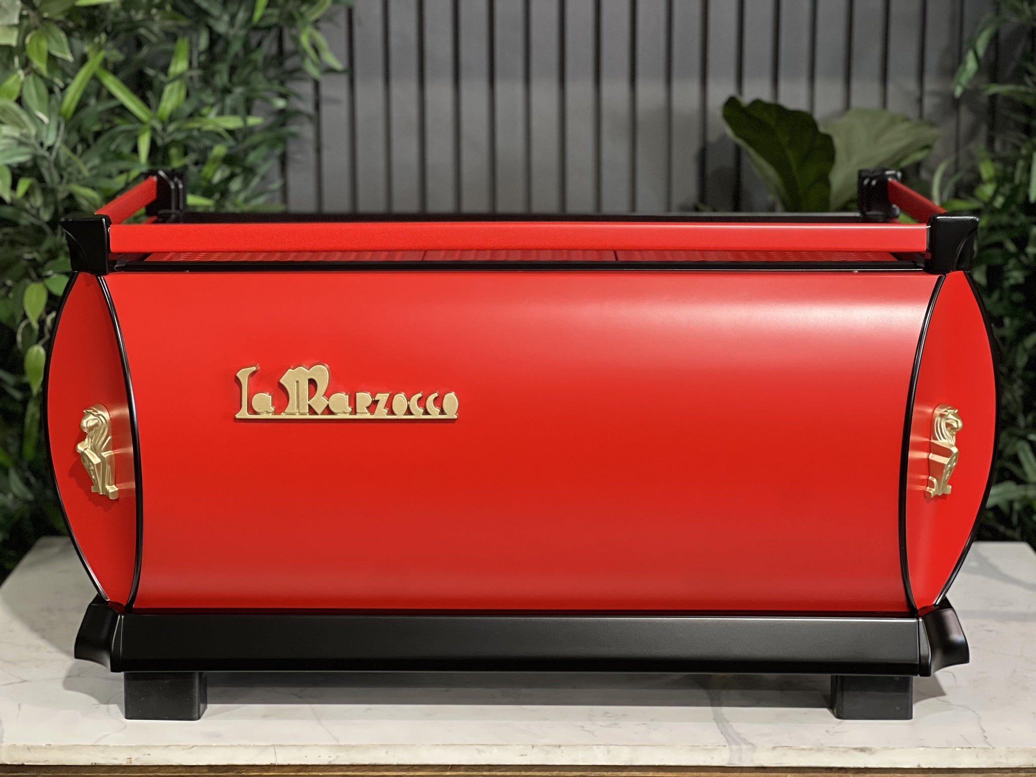 La Marzocco GB5 3 Group Red & Black