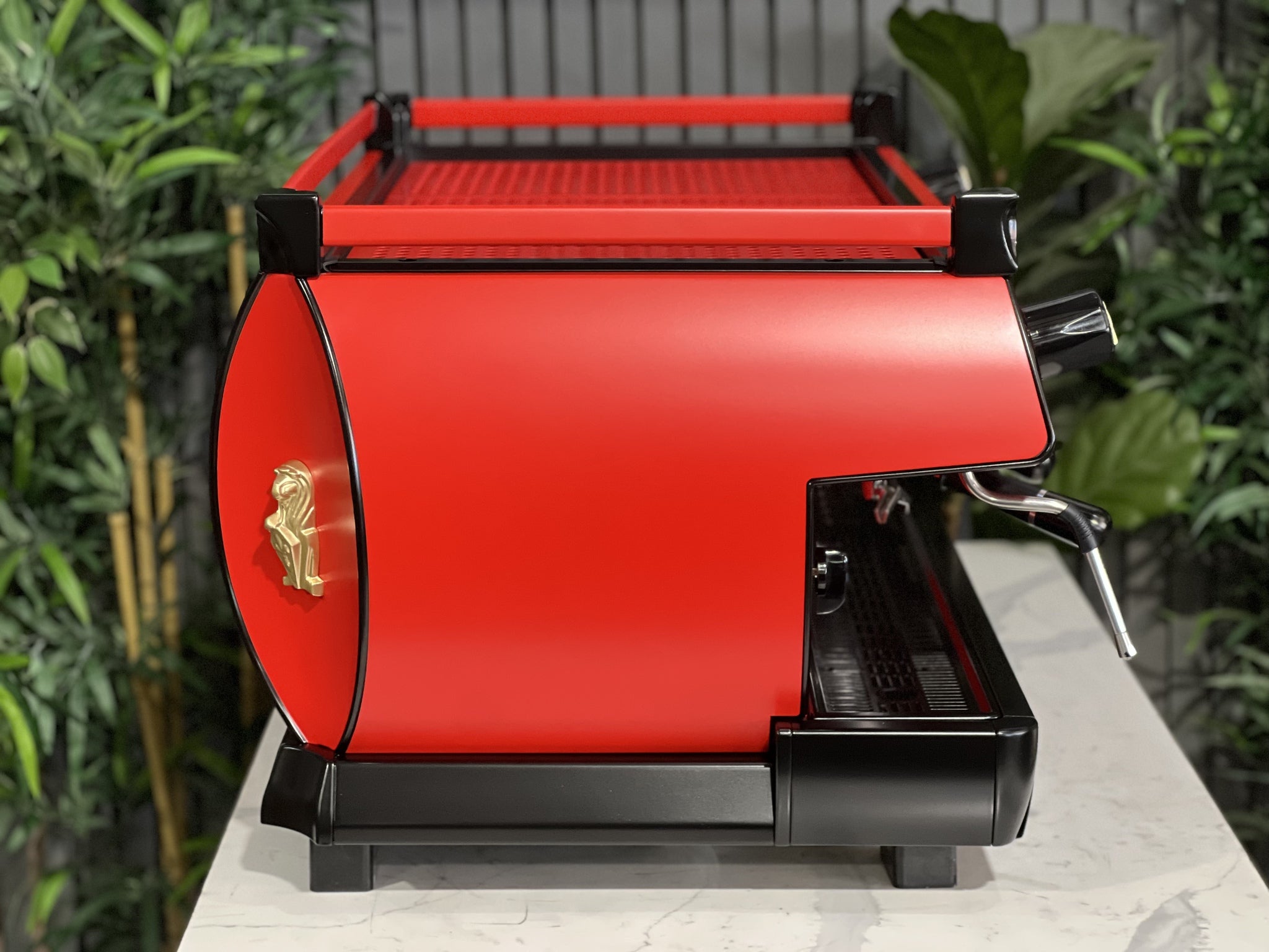 La Marzocco GB5 3 Group Red & Black