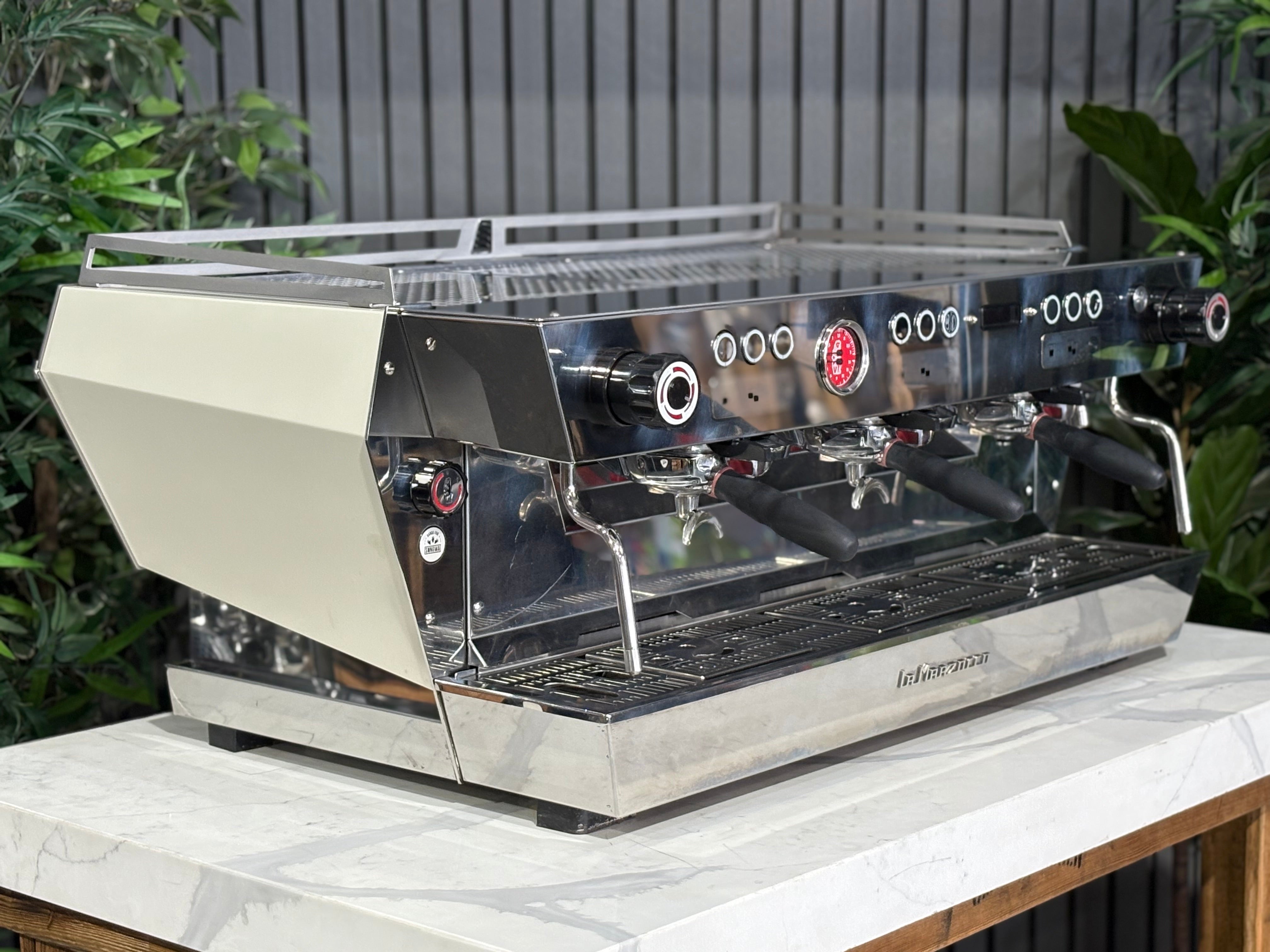 La Marzocco KB90 ABR 3 Group Coffee Machine White - Used