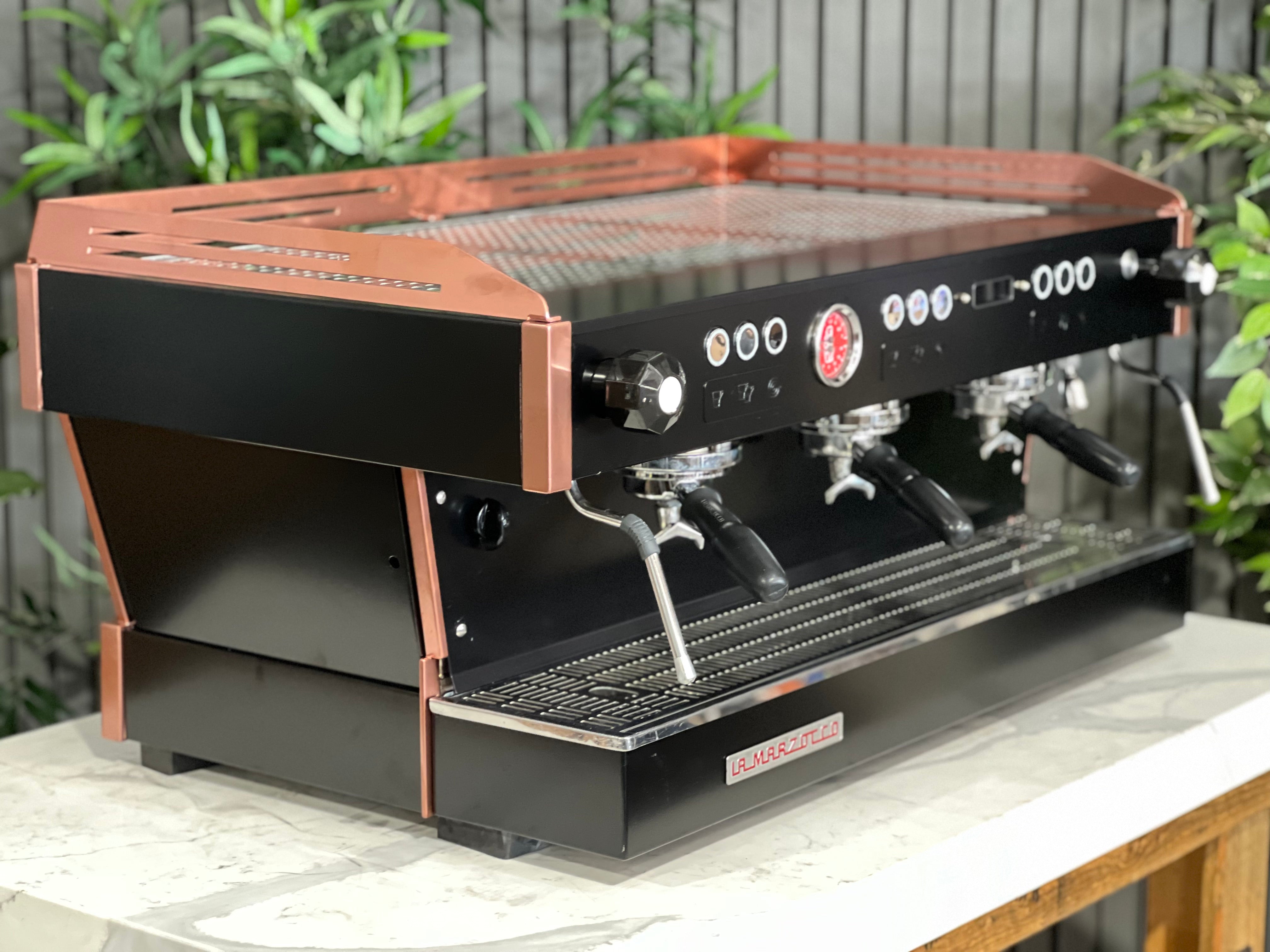 La Marzocco Linea PB 3 Group Black & Copper - Used