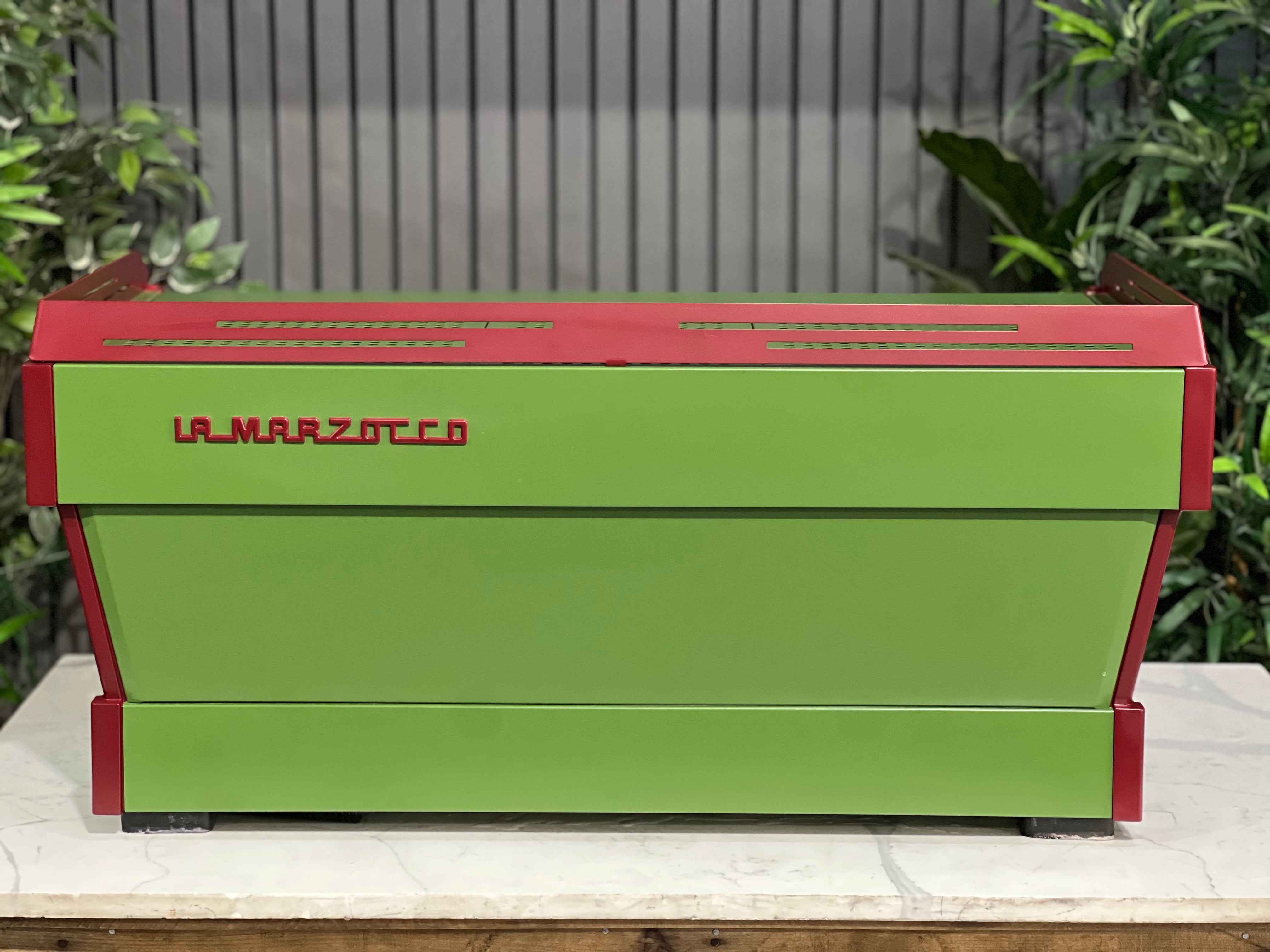 La Marzocco Linea PB 3 Group Coffee Machine Green & Red - New
