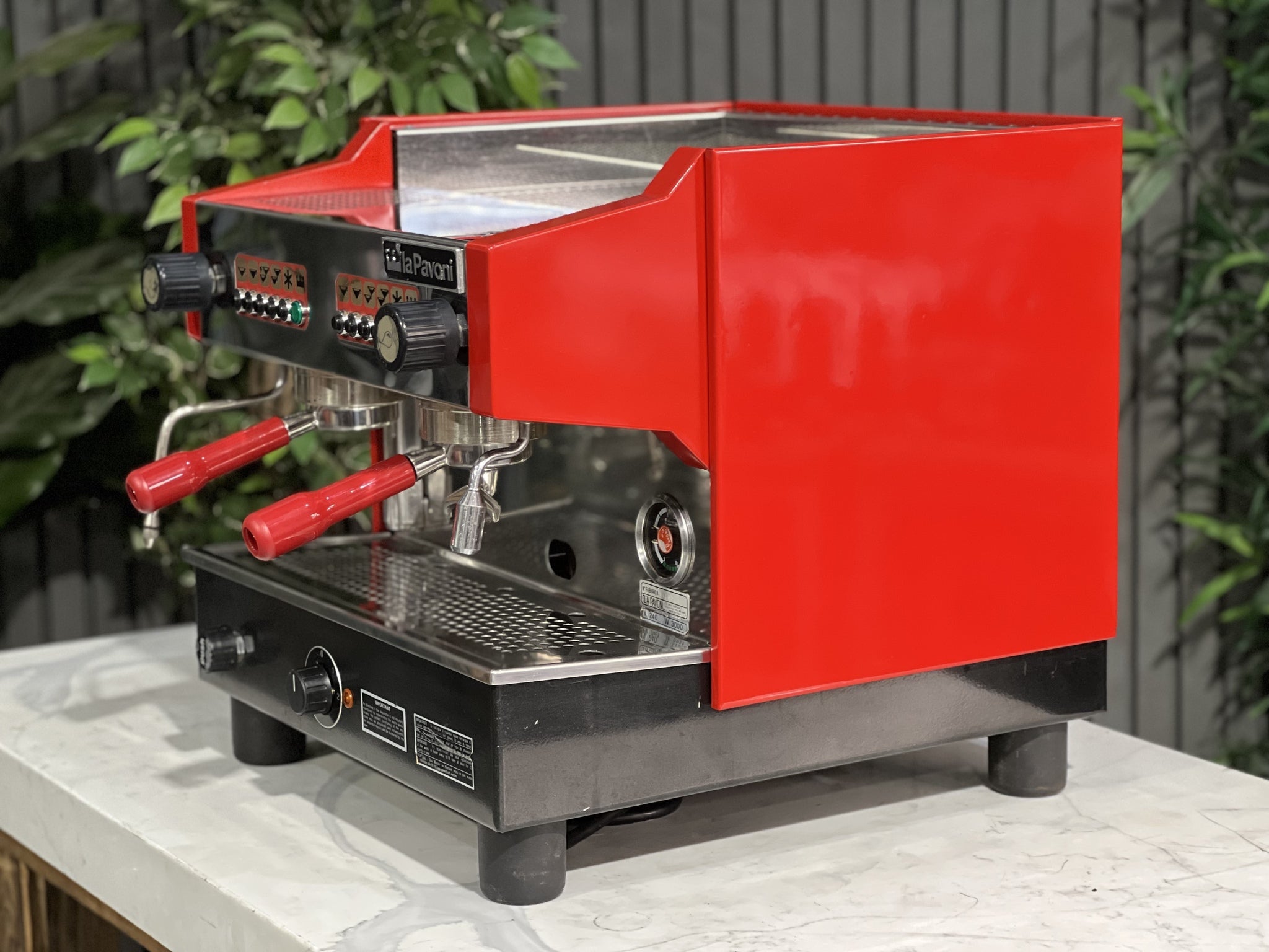 La Pavoni P/TRE Compact 2 Group Red