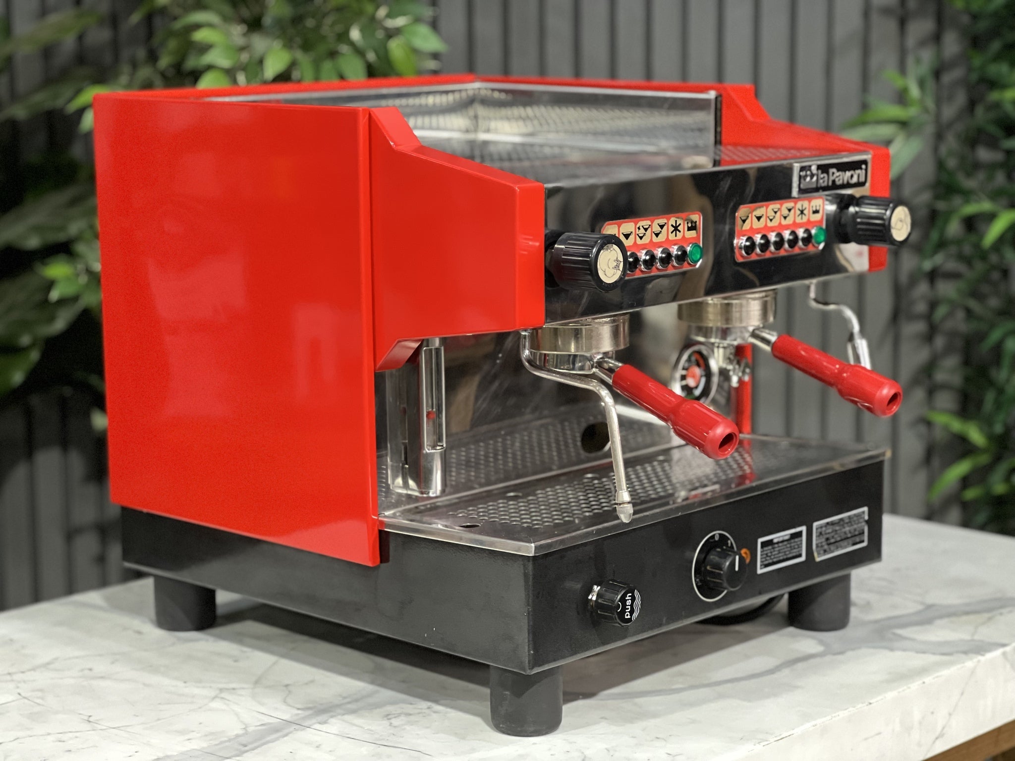 La Pavoni P/TRE Compact 2 Group Red