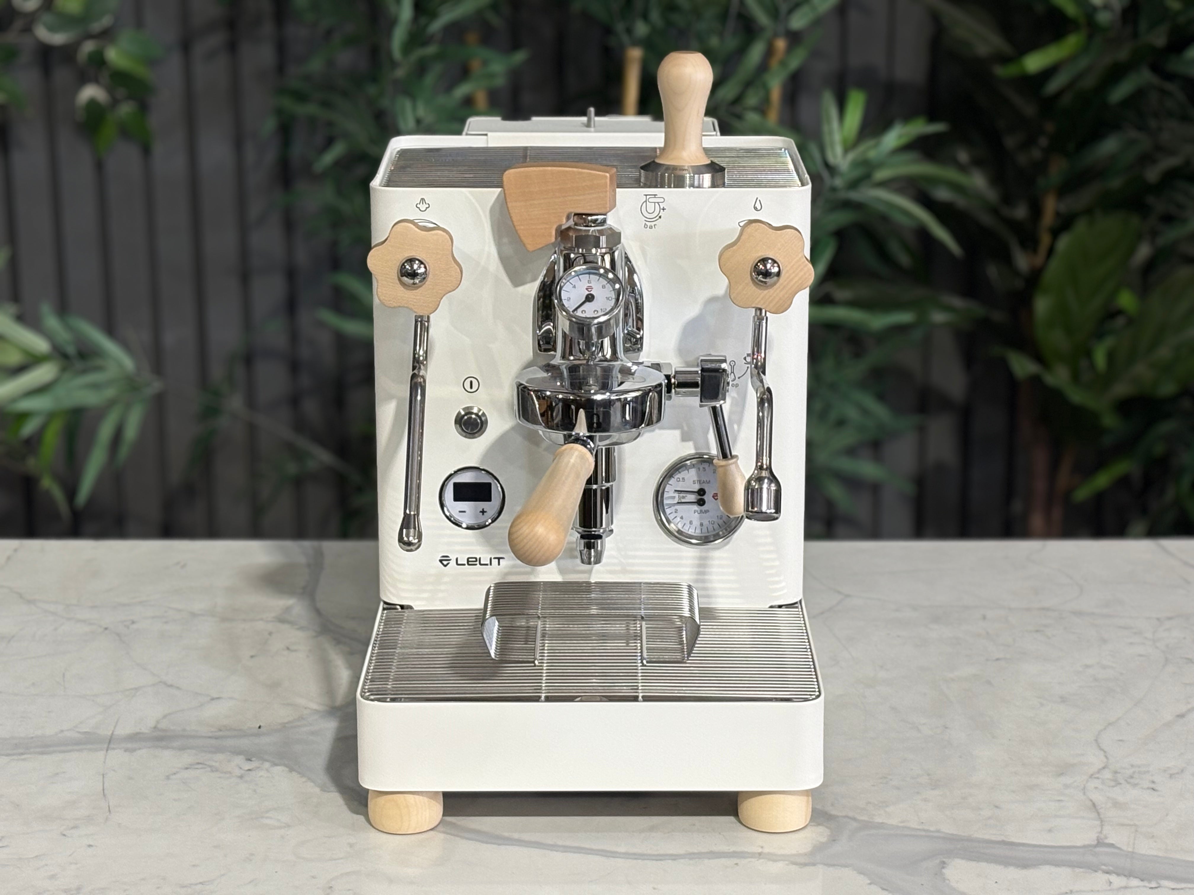 Lelit Bianca V3 1 Group Coffee Machine White & Timber - New