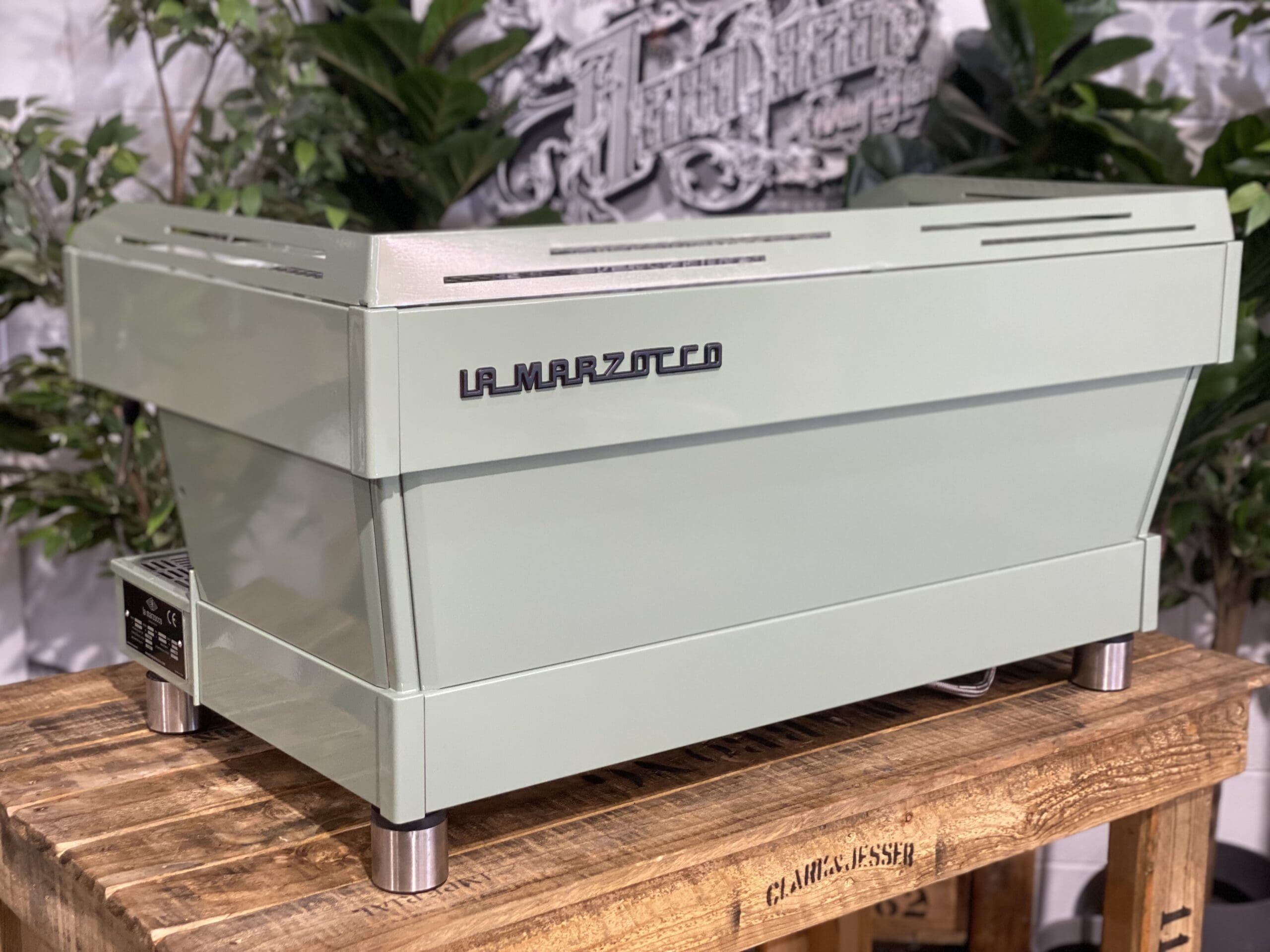 La Marzocco Linea PB 3 Group Custom Moss Green