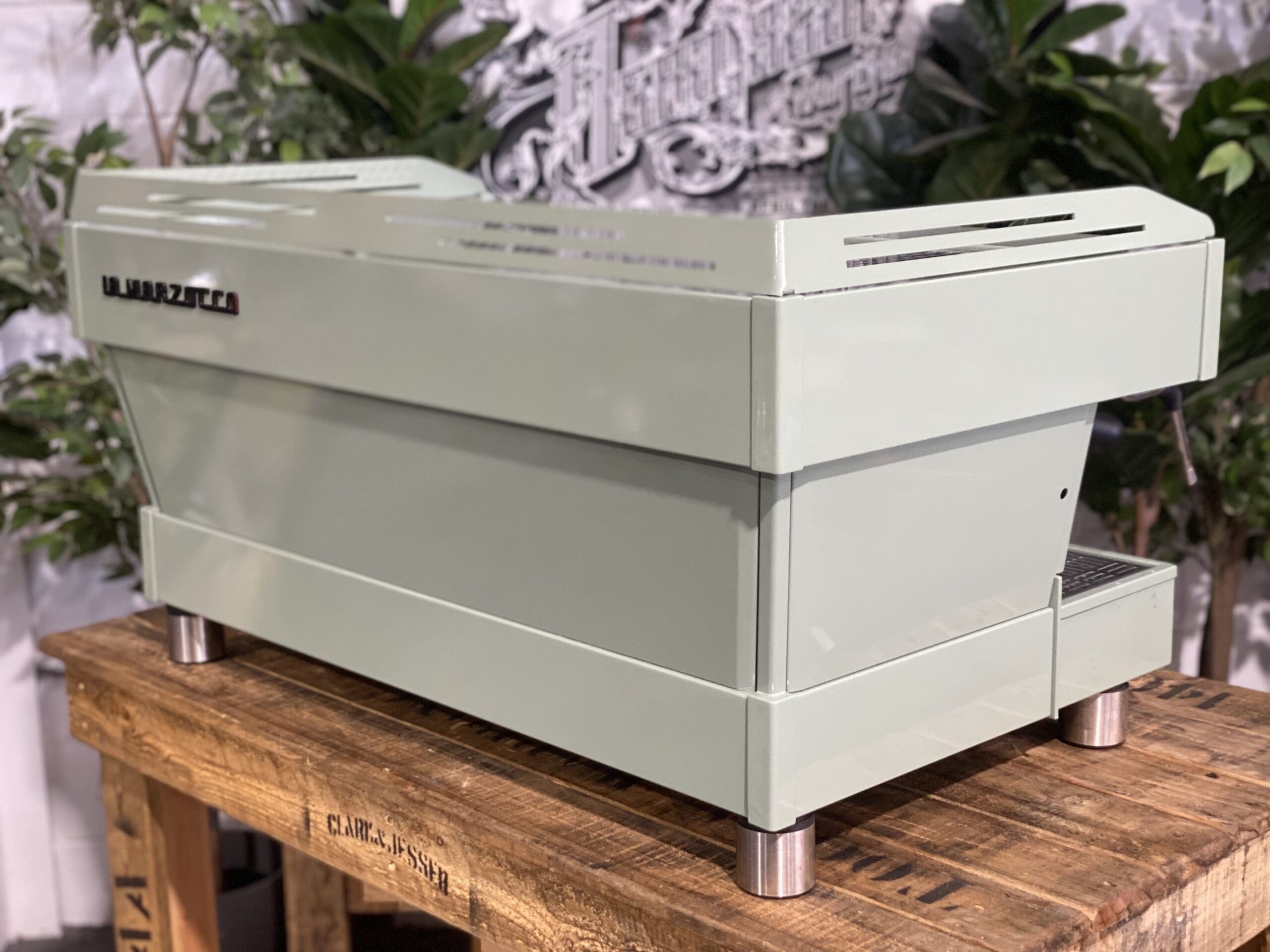 La Marzocco Linea PB 3 Group Custom Moss Green